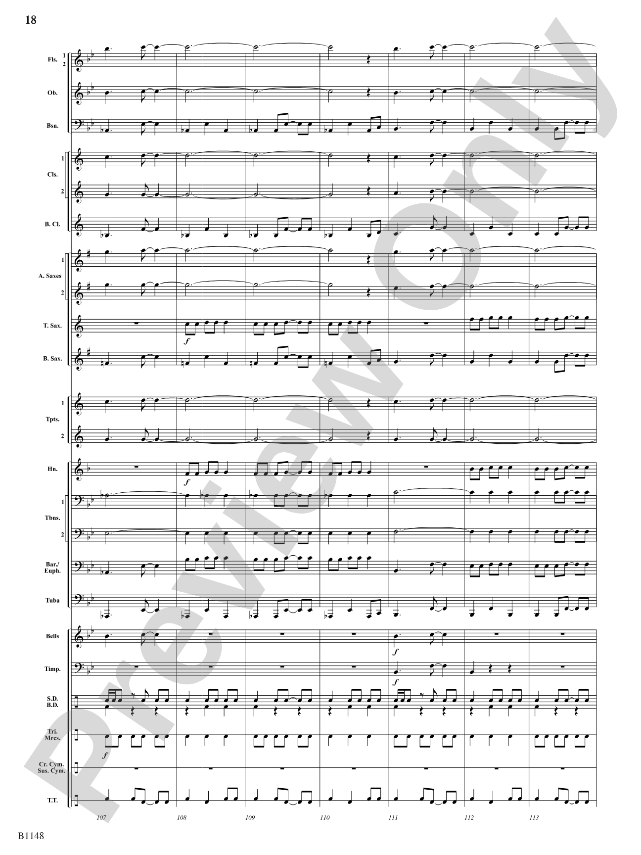 Cloud Nine: Concert Band Conductor Score & Parts