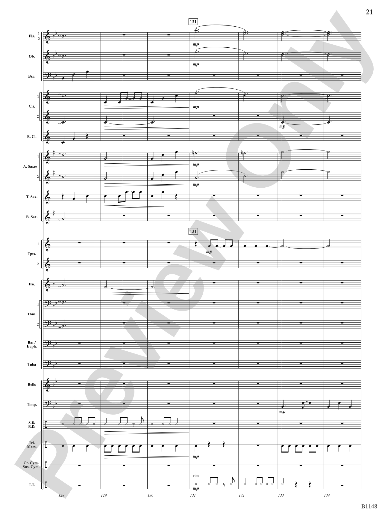 Cloud Nine: Concert Band Conductor Score & Parts