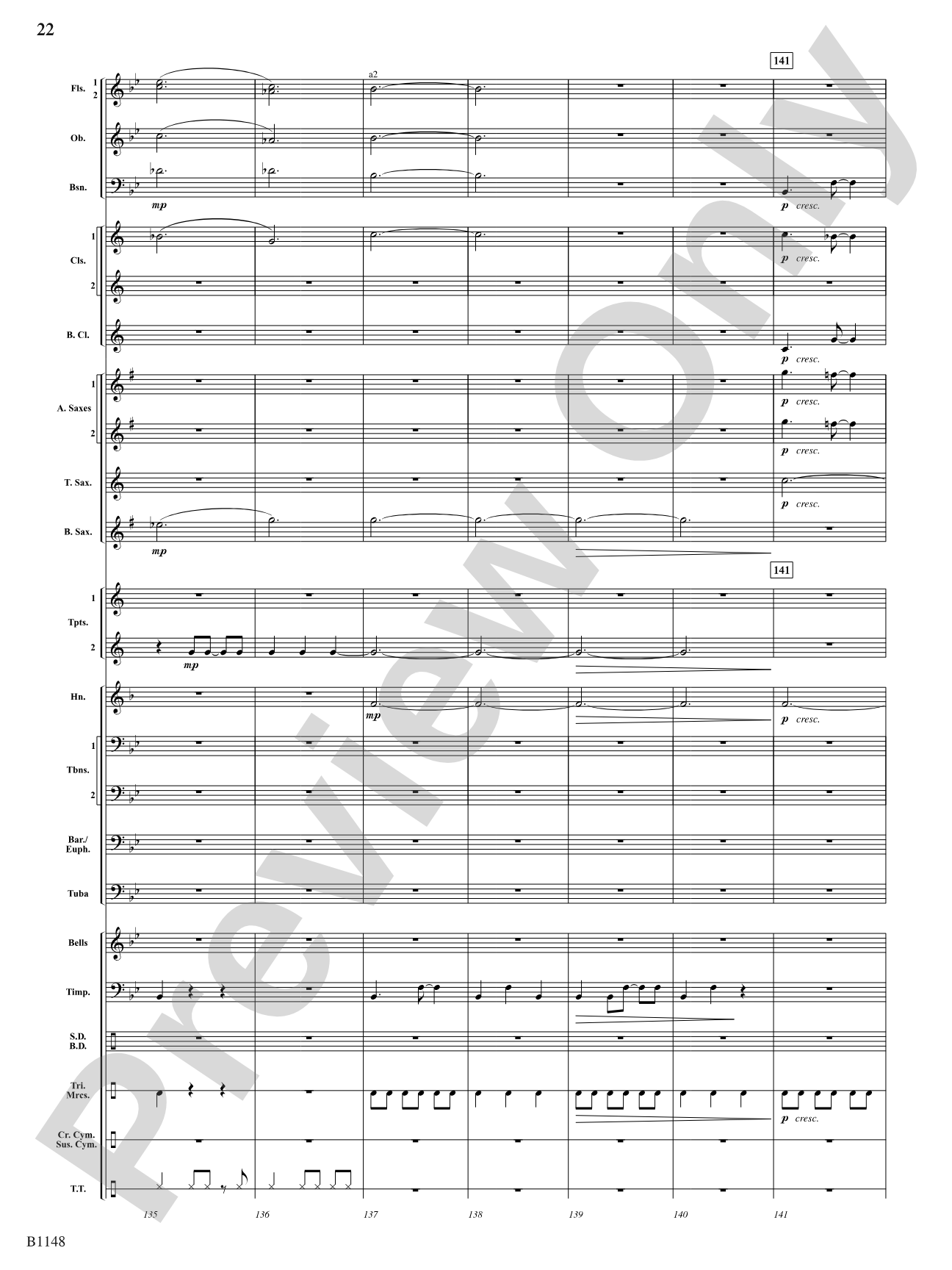 Cloud Nine: Concert Band Conductor Score & Parts