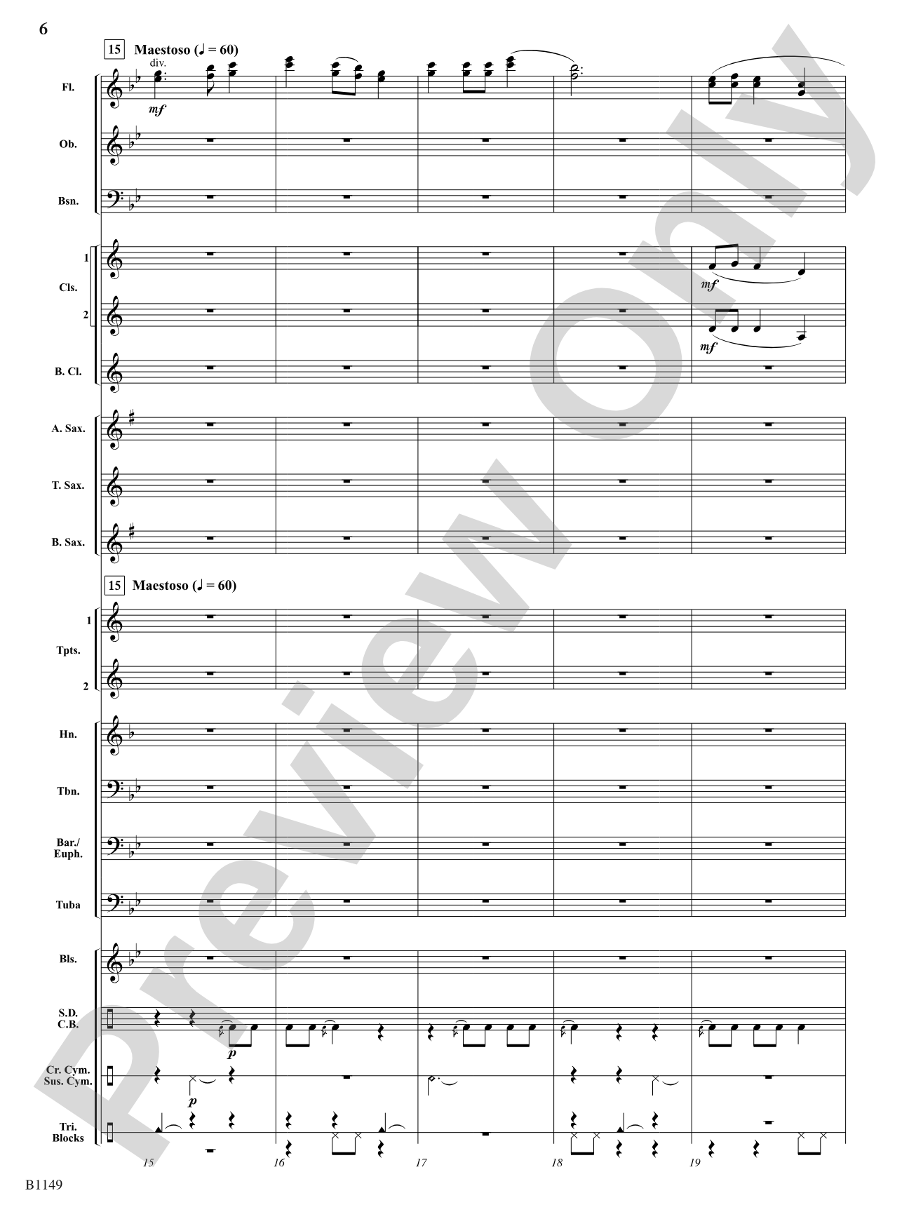 Samurai: Concert Band Conductor Score & Parts