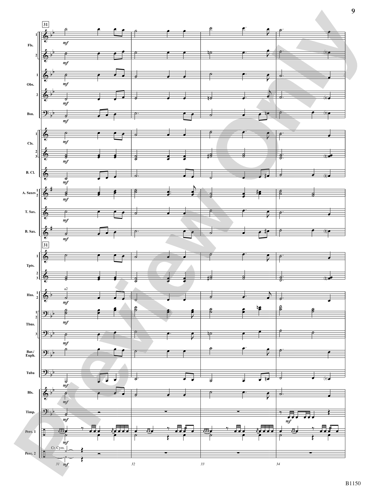 Proudly We Hail (A Setting of Our National Anthem): Concert Band Conductor Score & Parts