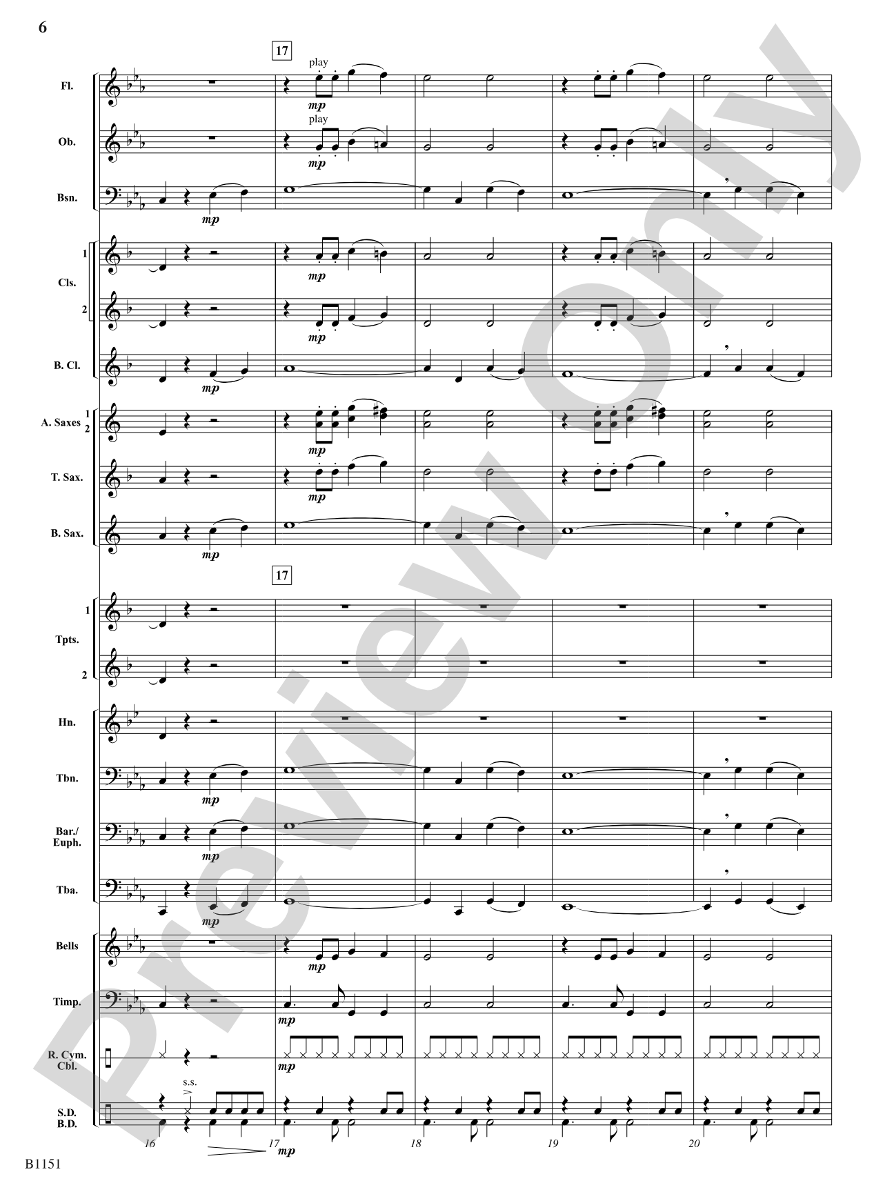 Stone Age Stomp: Concert Band Conductor Score & Parts