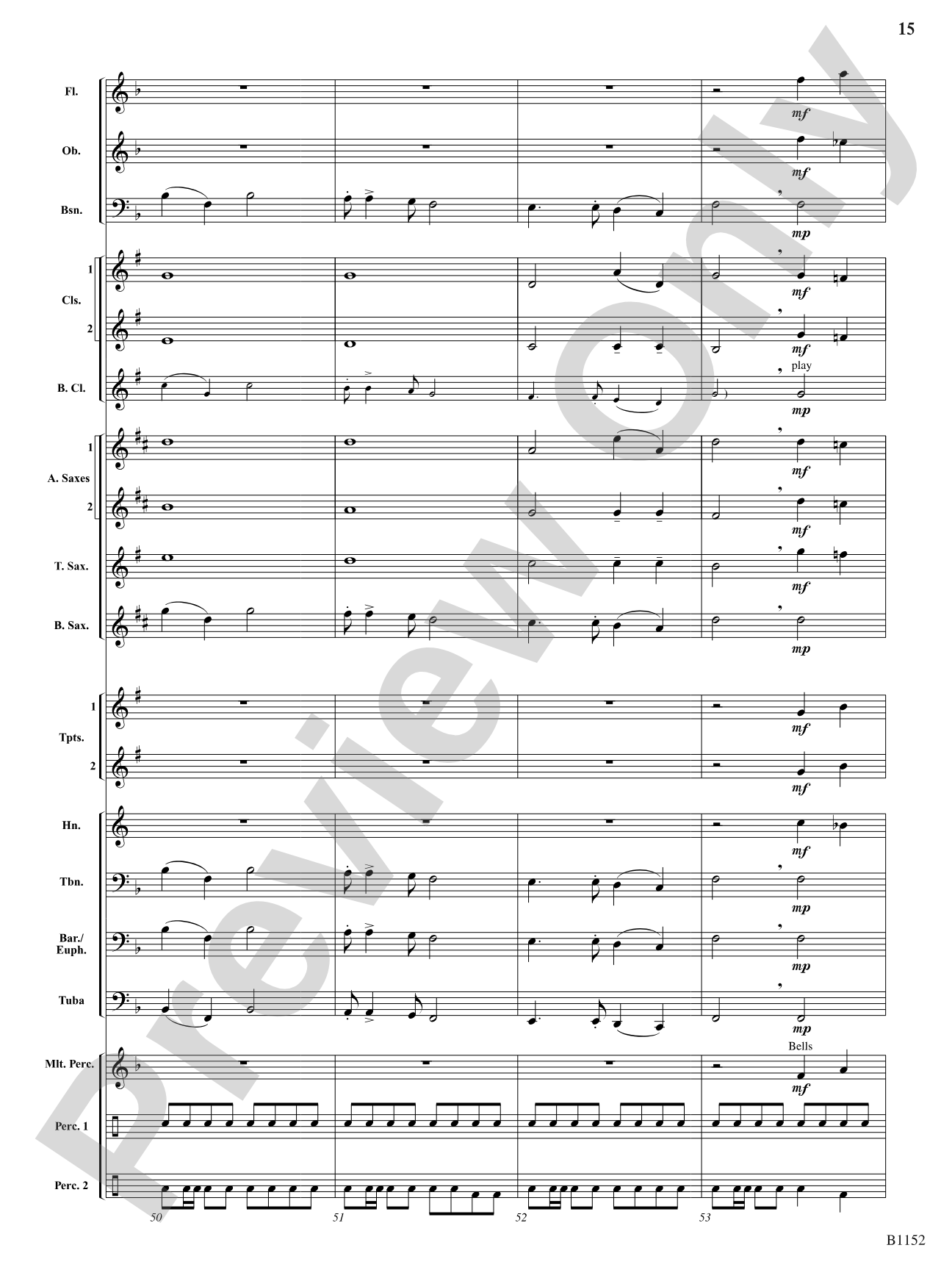 Calypso Carnival: Concert Band Conductor Score & Parts
