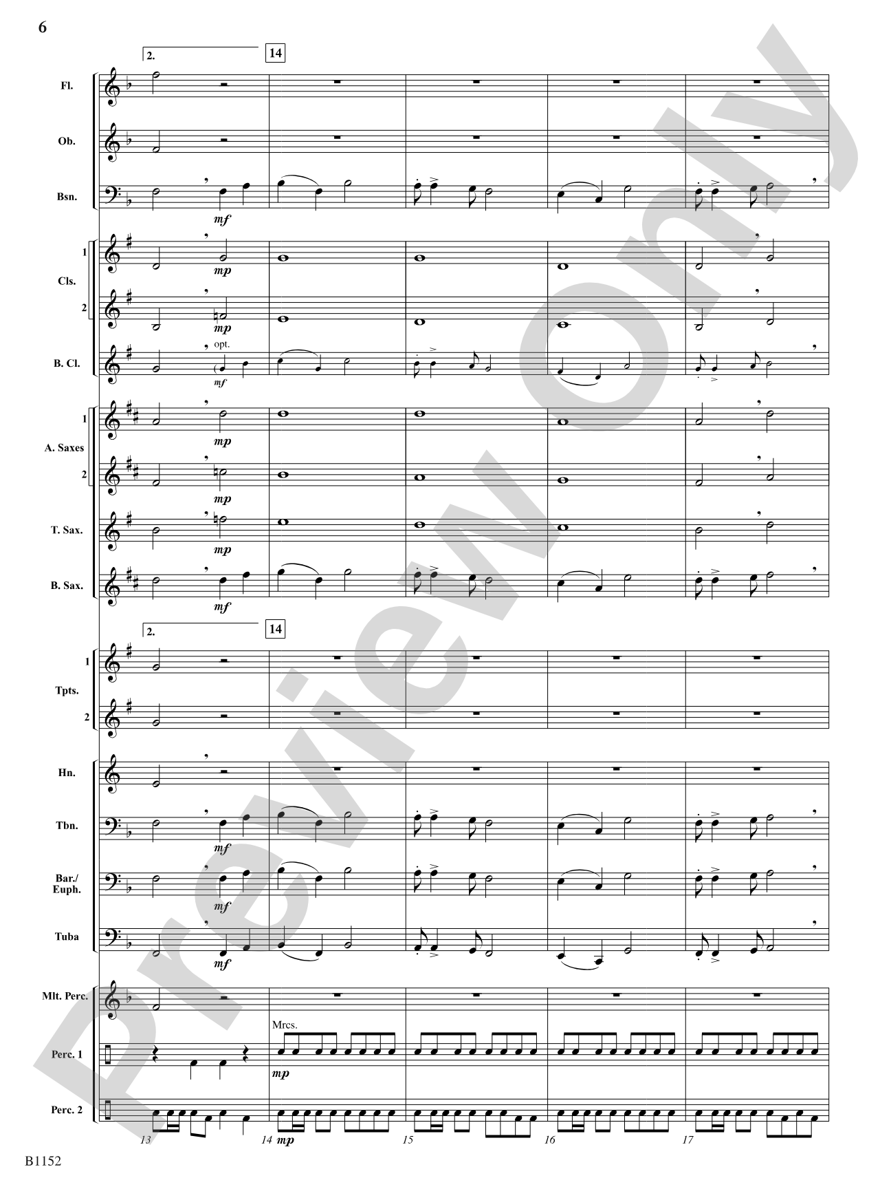 Calypso Carnival: Concert Band Conductor Score & Parts
