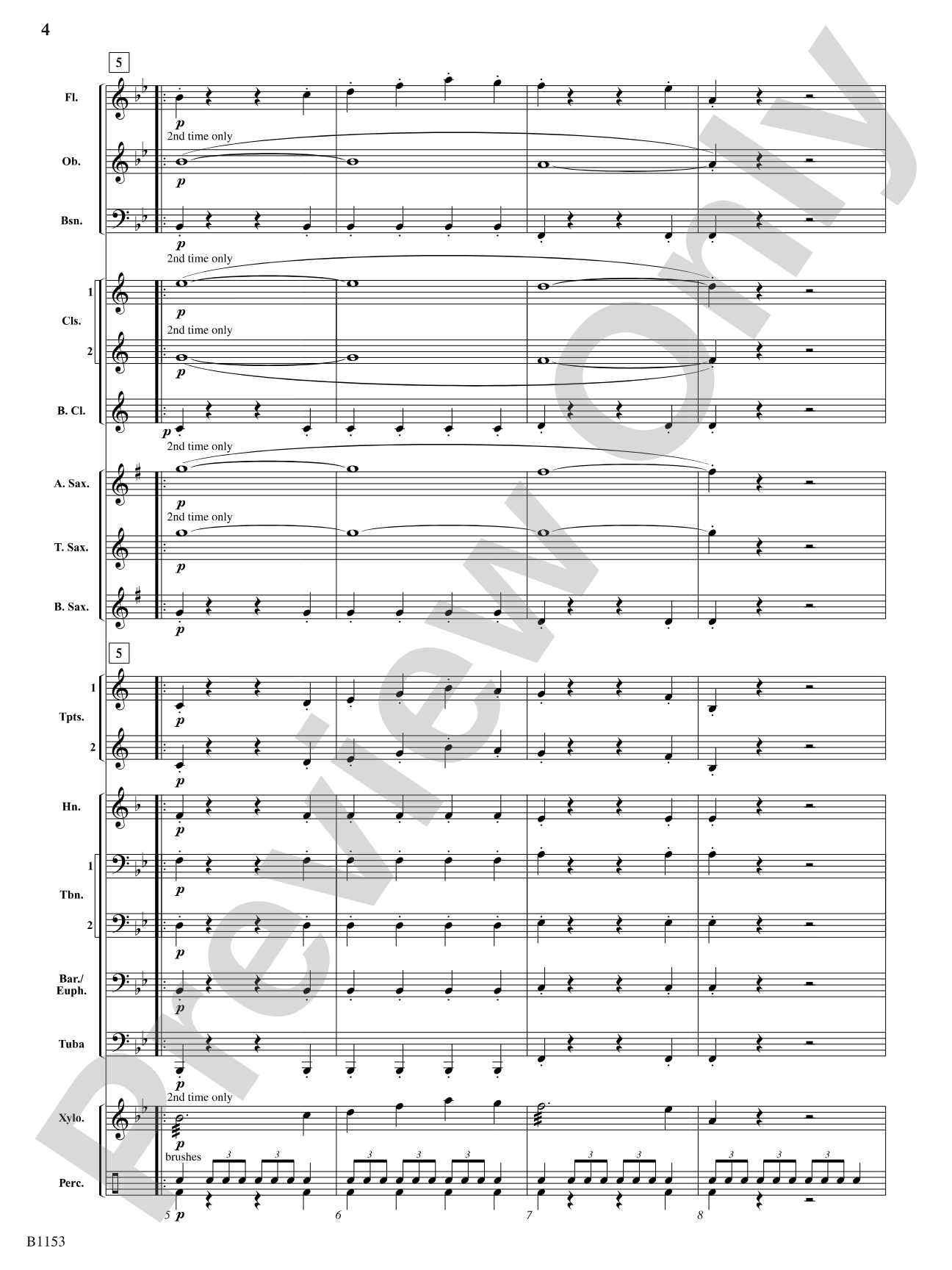 Play a Simple Melody: Score