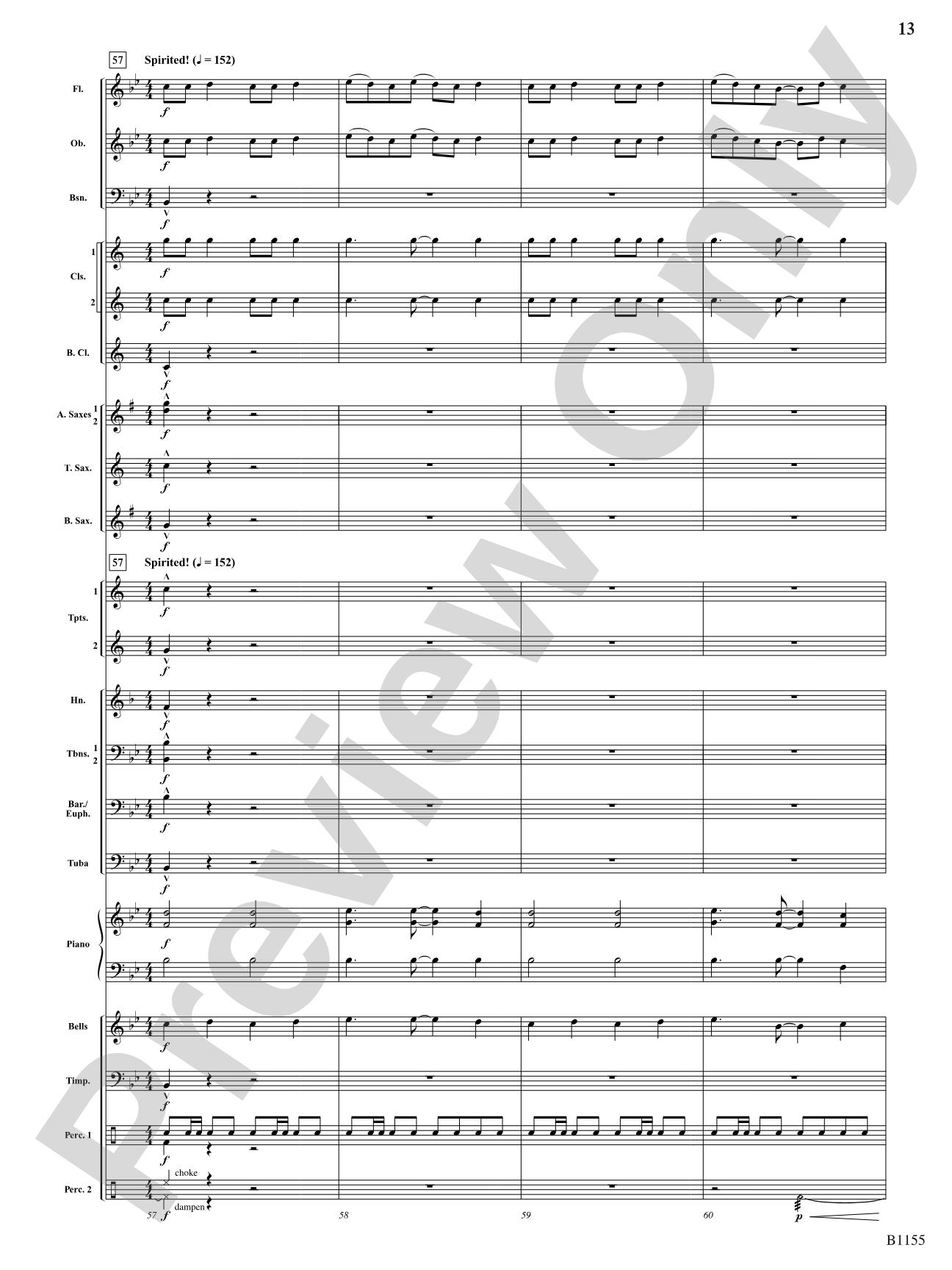 Through Courageous Eyes: Concert Band Conductor Score & Parts