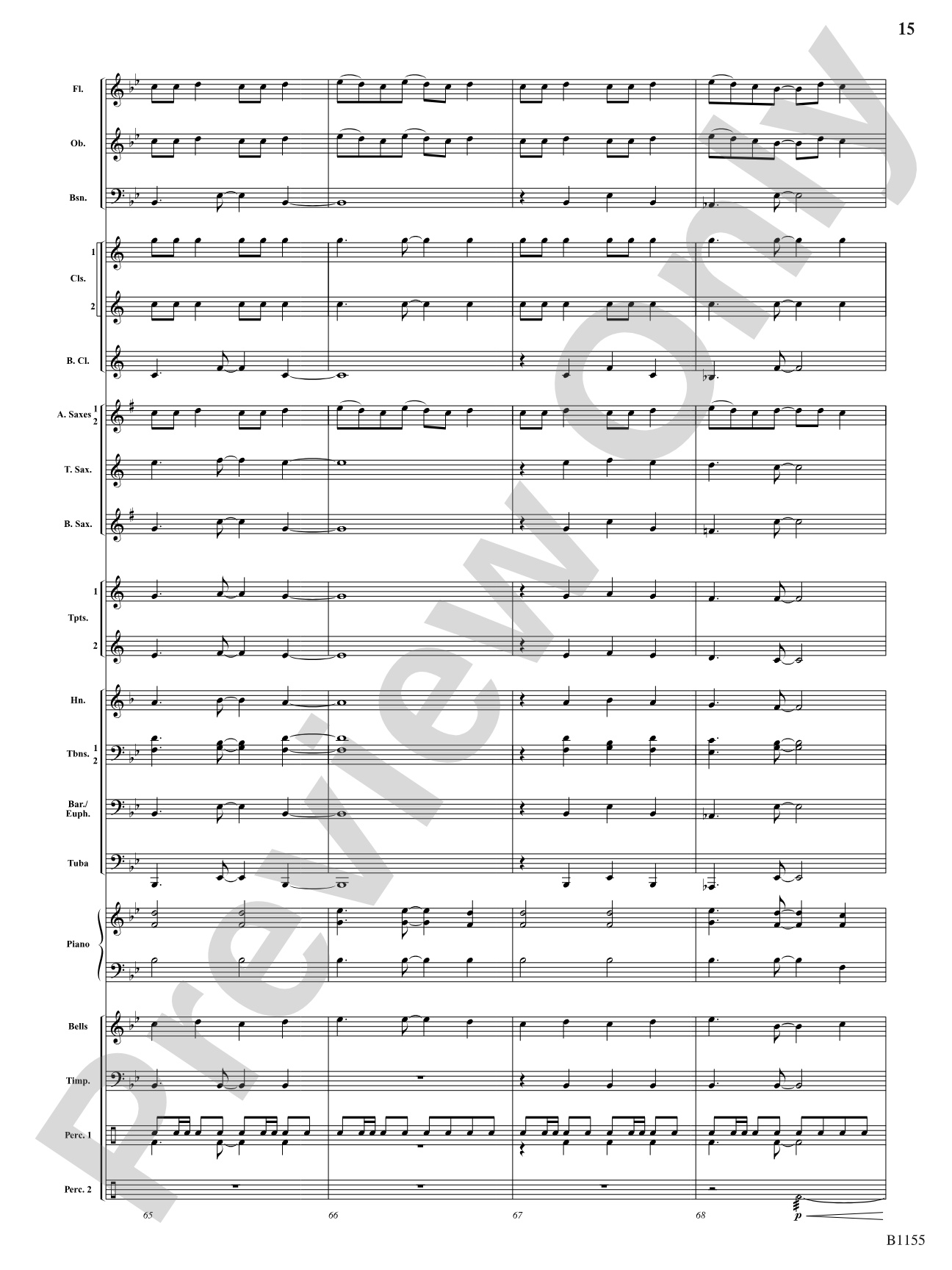 Through Courageous Eyes: Concert Band Conductor Score & Parts
