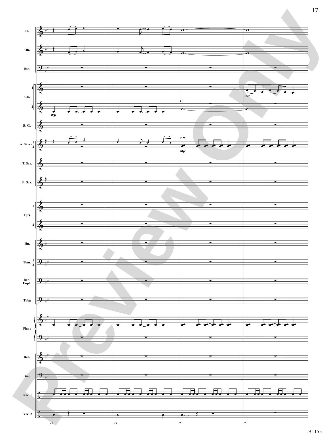 Through Courageous Eyes: Concert Band Conductor Score & Parts