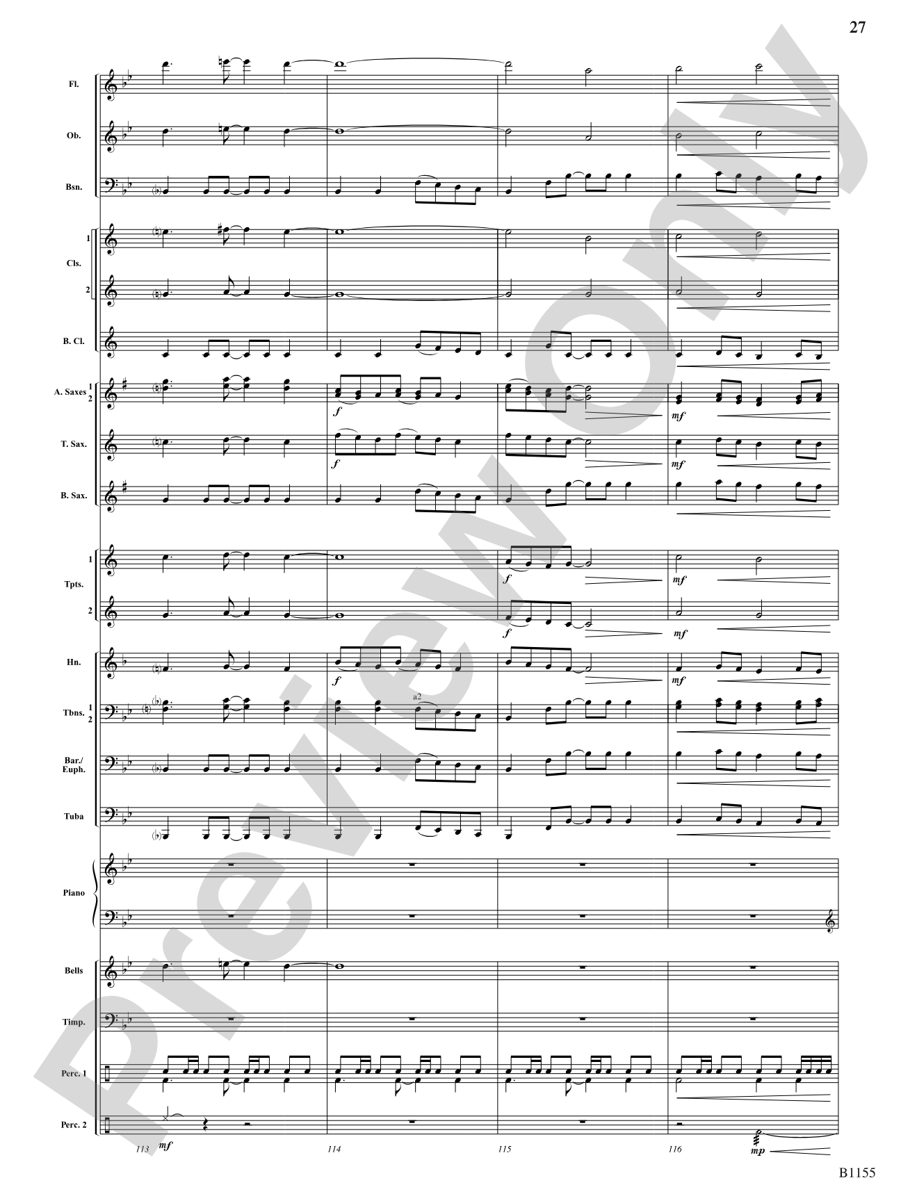Through Courageous Eyes: Concert Band Conductor Score & Parts