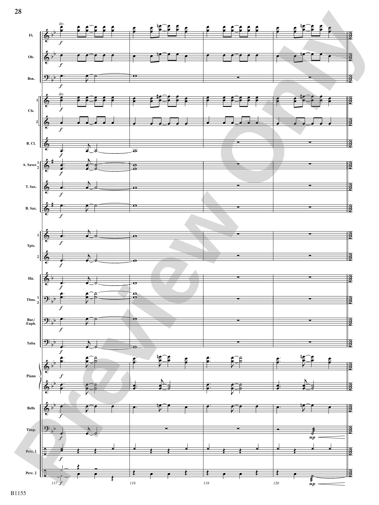 Through Courageous Eyes: Concert Band Conductor Score & Parts