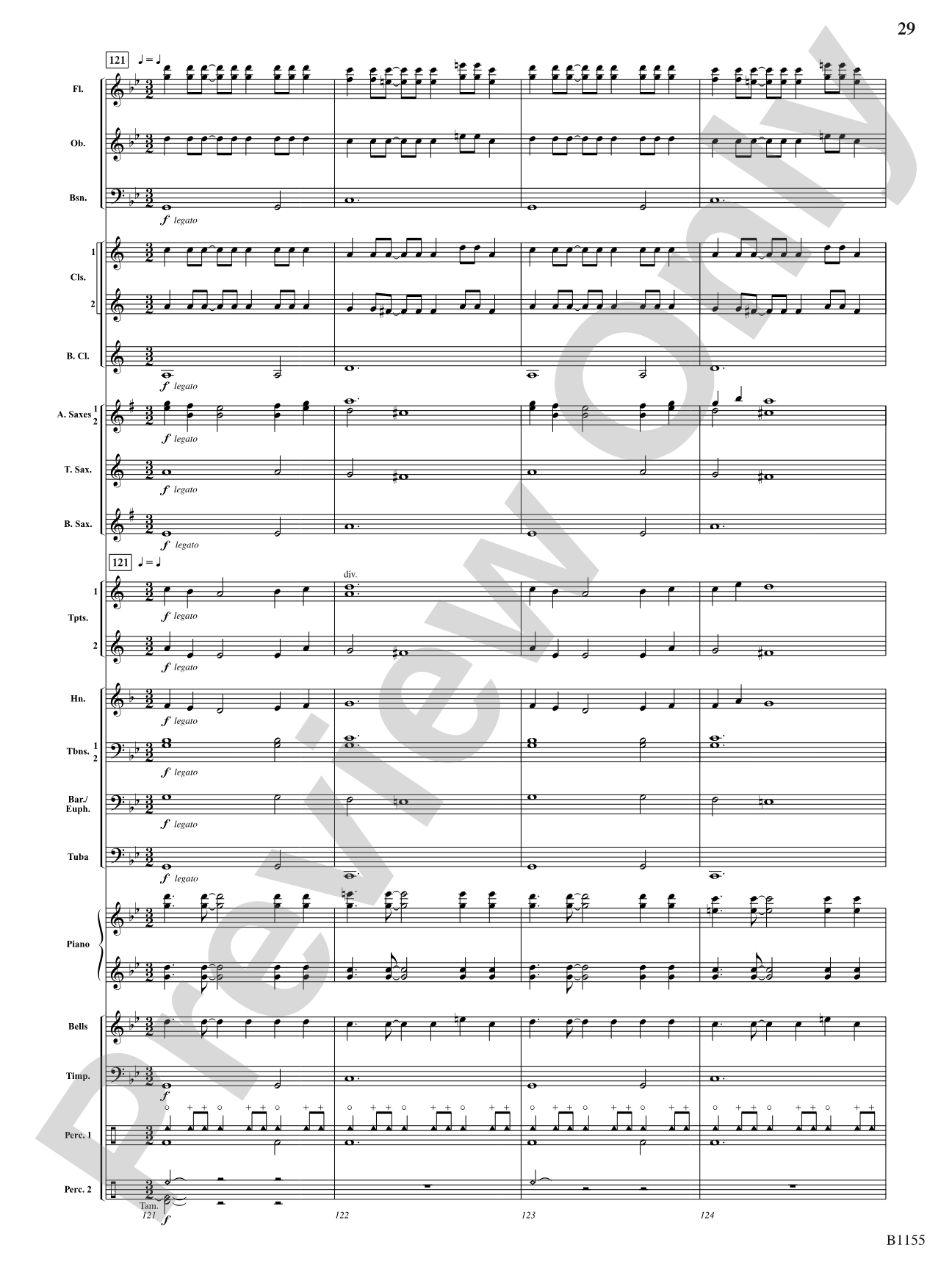 Through Courageous Eyes: Concert Band Conductor Score & Parts