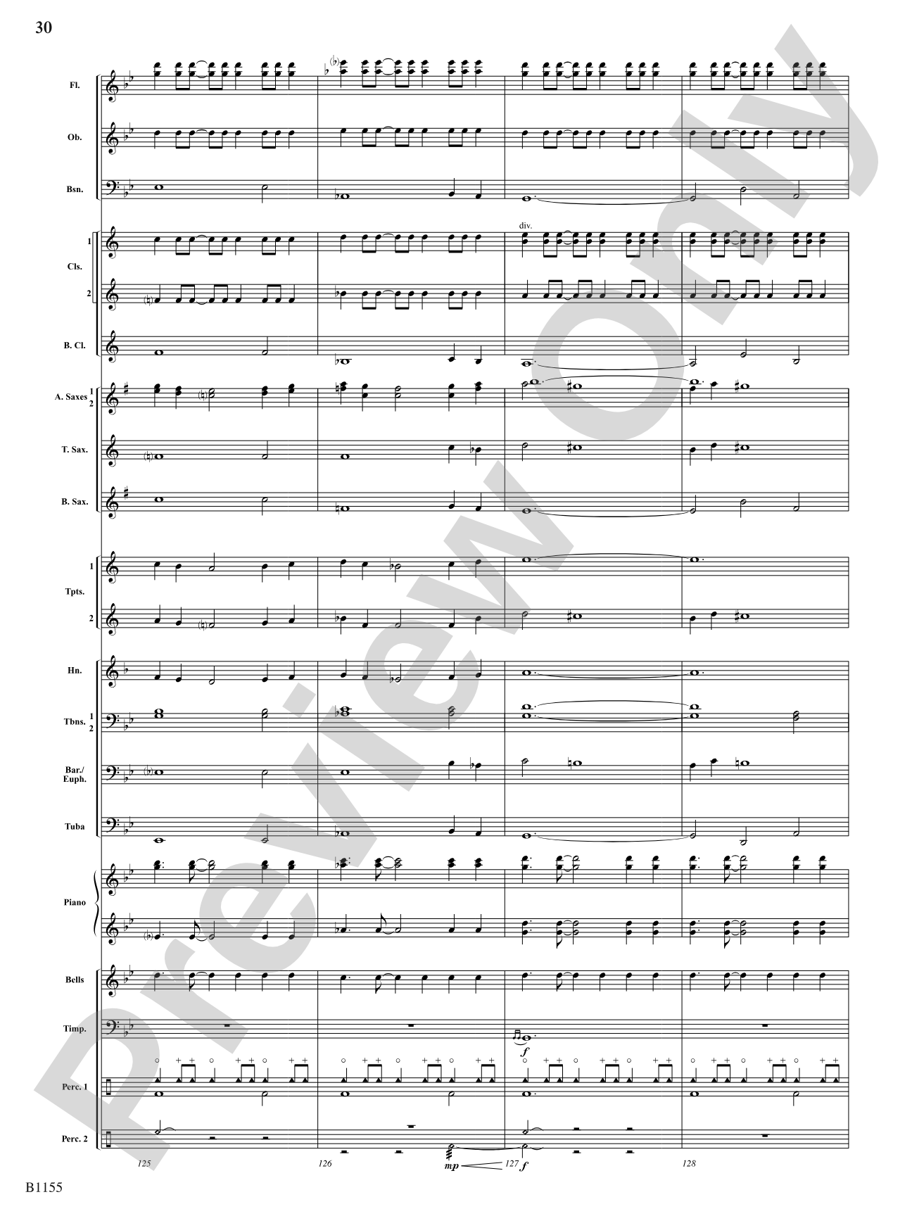 Through Courageous Eyes: Concert Band Conductor Score & Parts