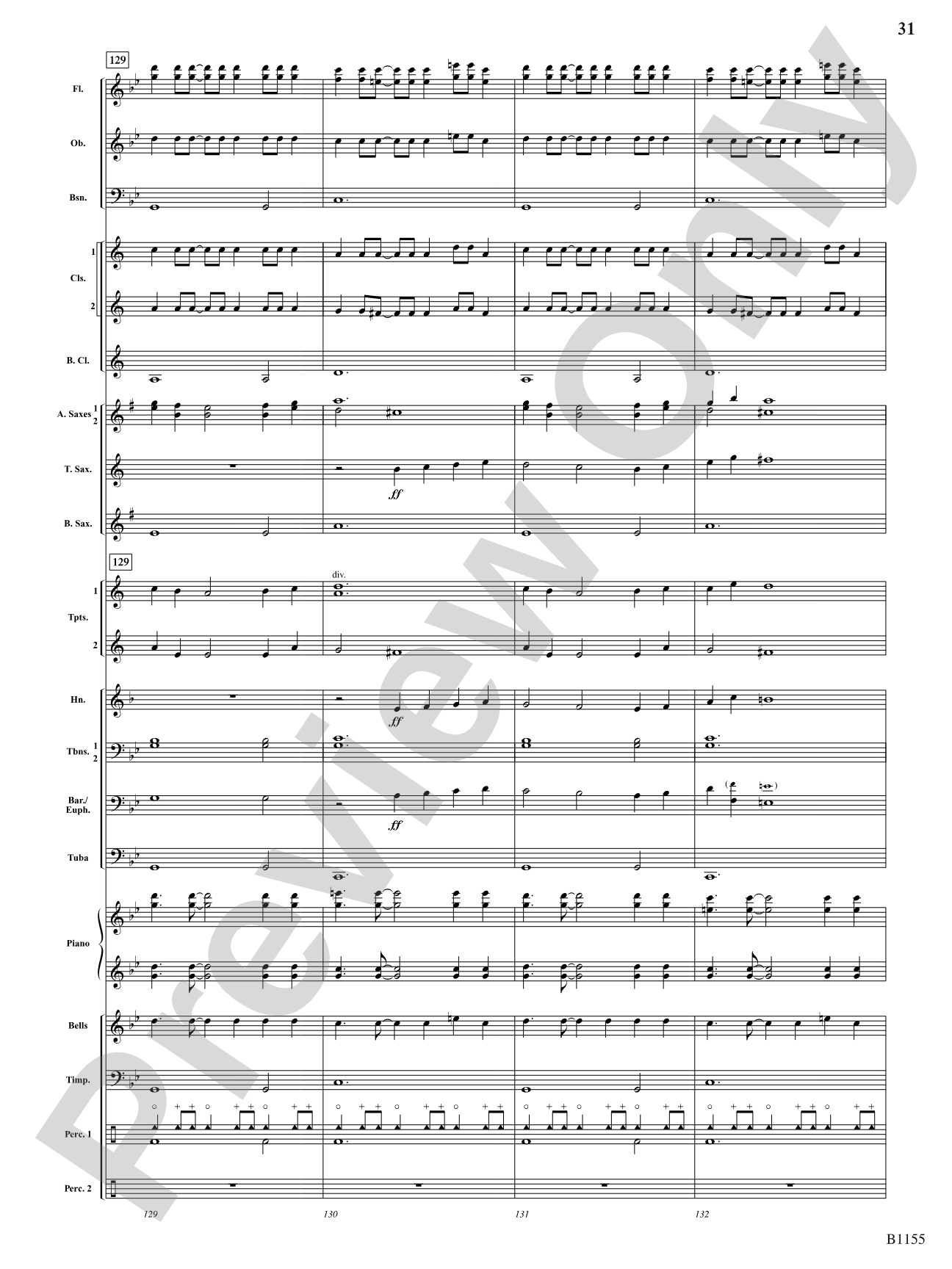 Through Courageous Eyes: Concert Band Conductor Score & Parts