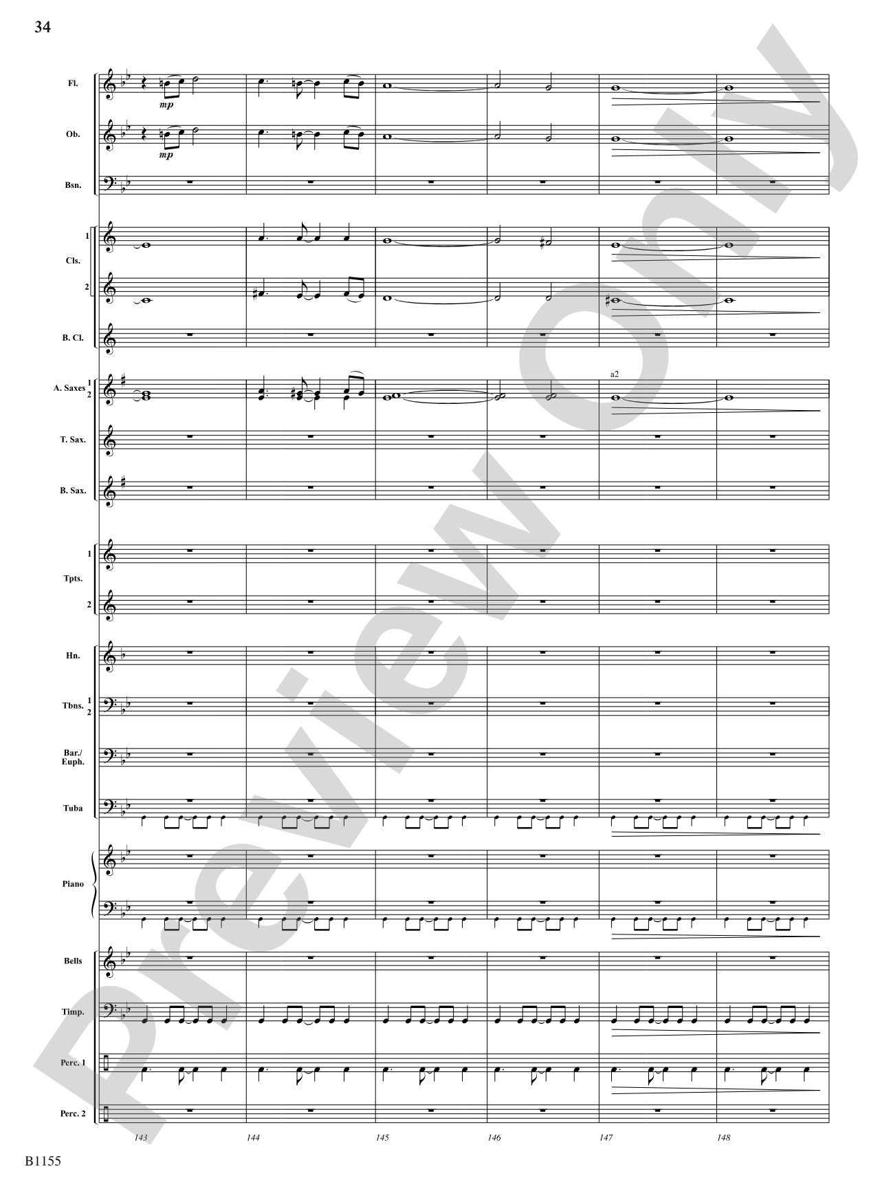 Through Courageous Eyes: Concert Band Conductor Score & Parts