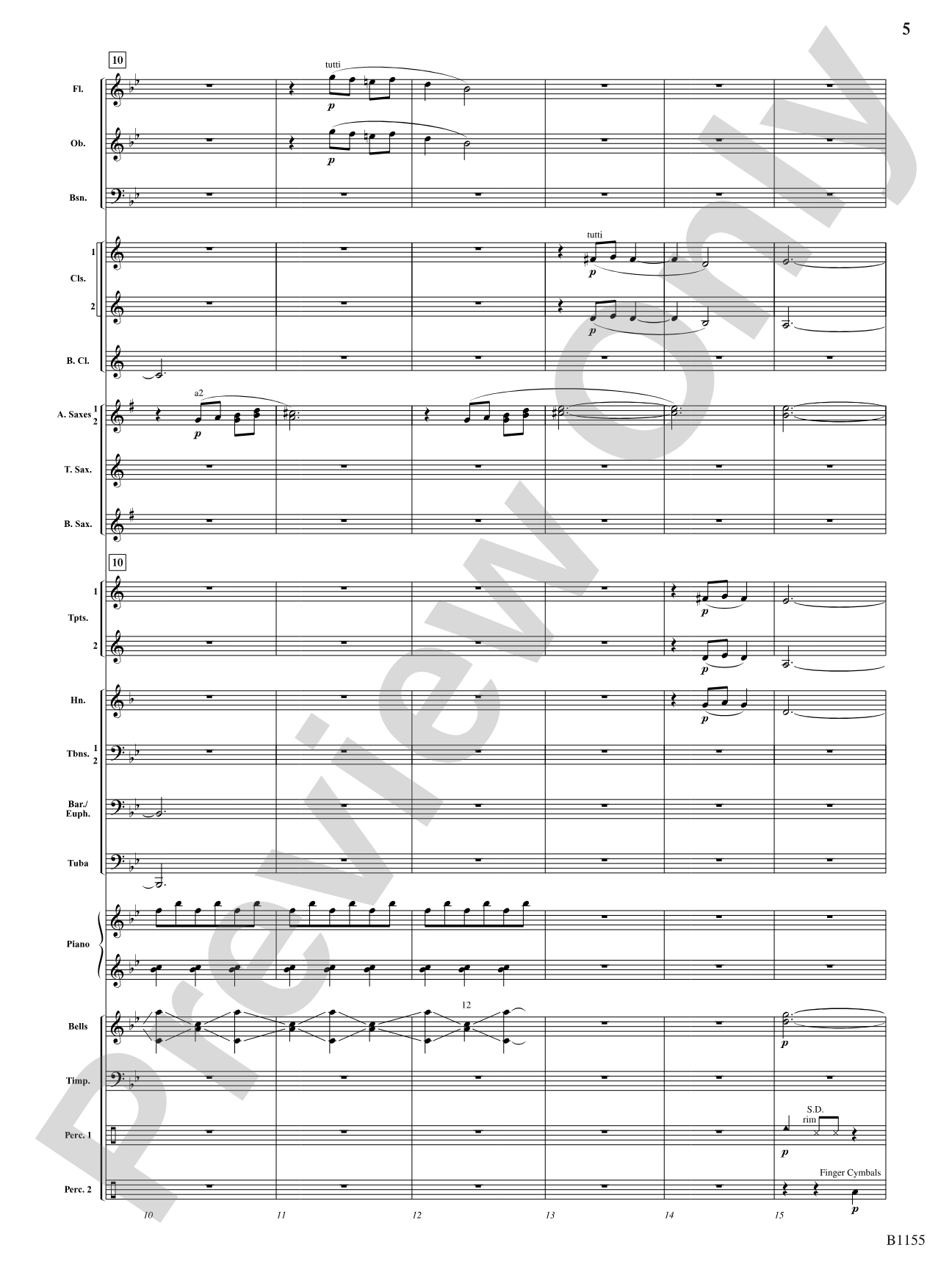 Through Courageous Eyes: Concert Band Conductor Score & Parts
