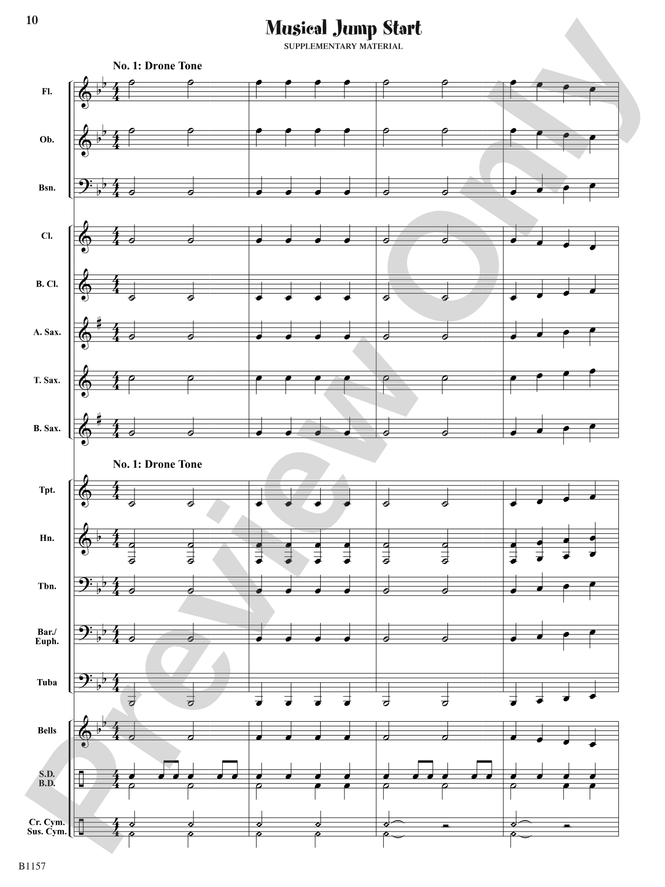 Conquest: Concert Band Conductor Score & Parts