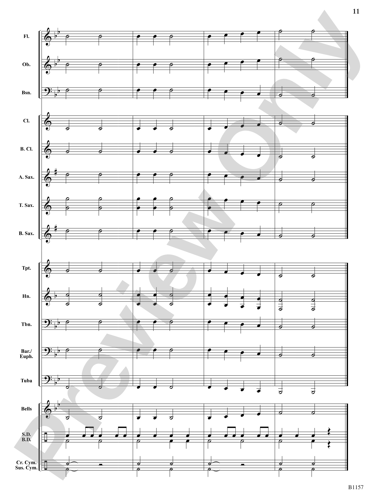 Conquest: Concert Band Conductor Score & Parts