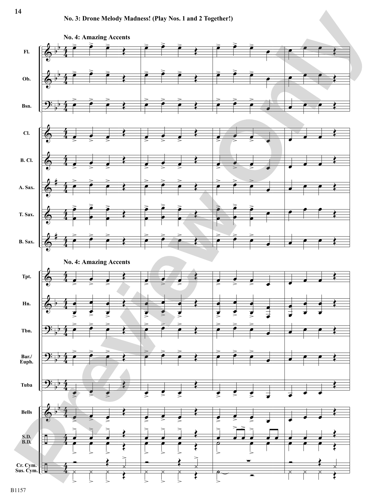 Conquest: Concert Band Conductor Score & Parts