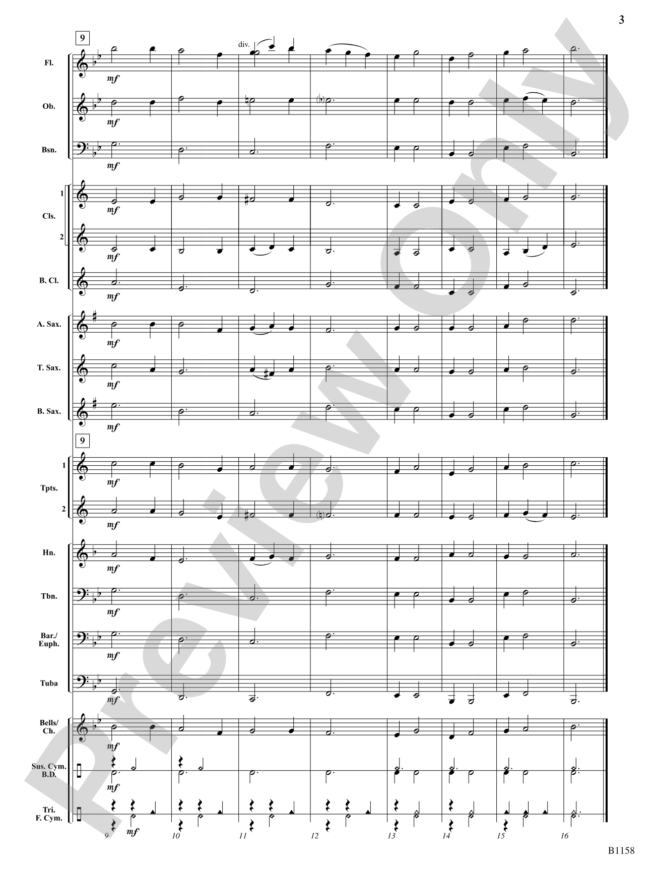 Six Tone Builders, Set 2: Concert Band Conductor Score & Parts