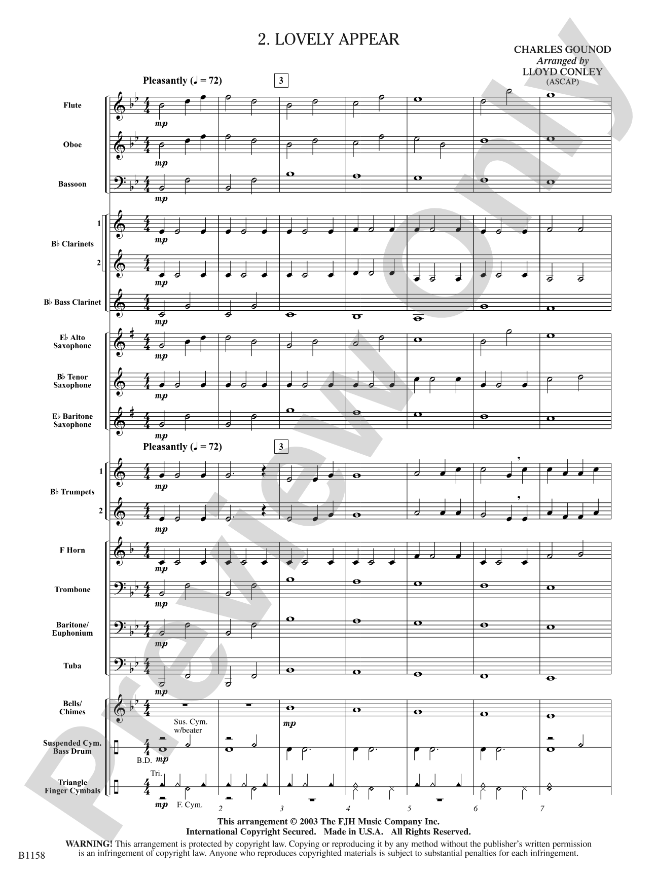 Six Tone Builders, Set 2: Concert Band Conductor Score & Parts