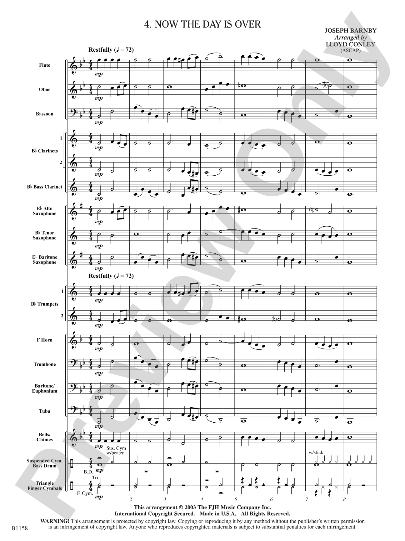Six Tone Builders, Set 2: Concert Band Conductor Score & Parts