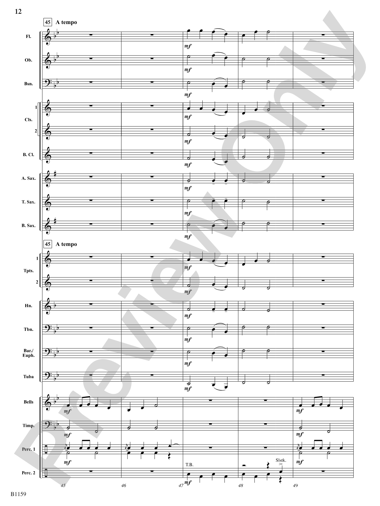 Drums on the Housetop: Concert Band Conductor Score & Parts