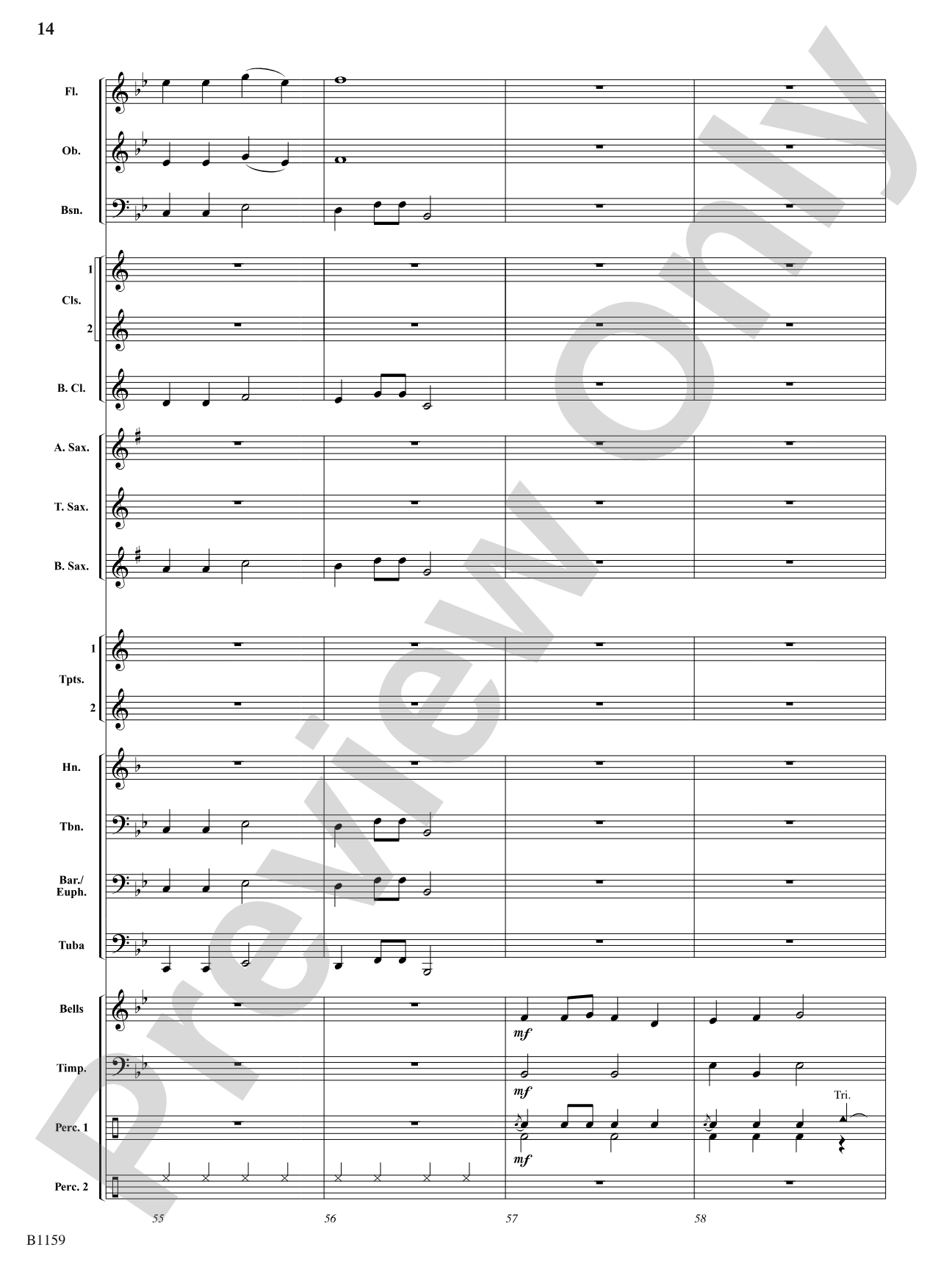 Drums on the Housetop: Concert Band Conductor Score & Parts