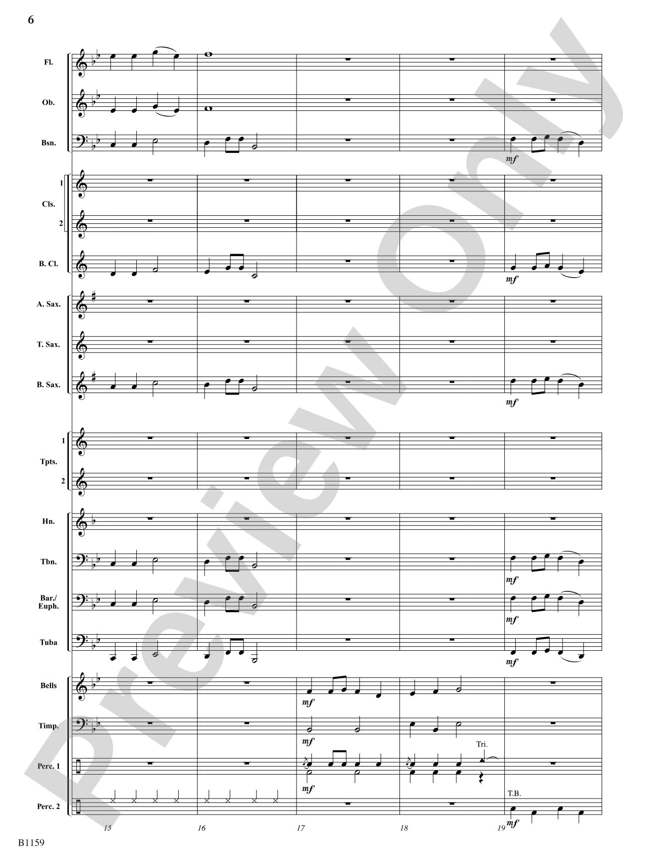 Drums on the Housetop: Concert Band Conductor Score & Parts