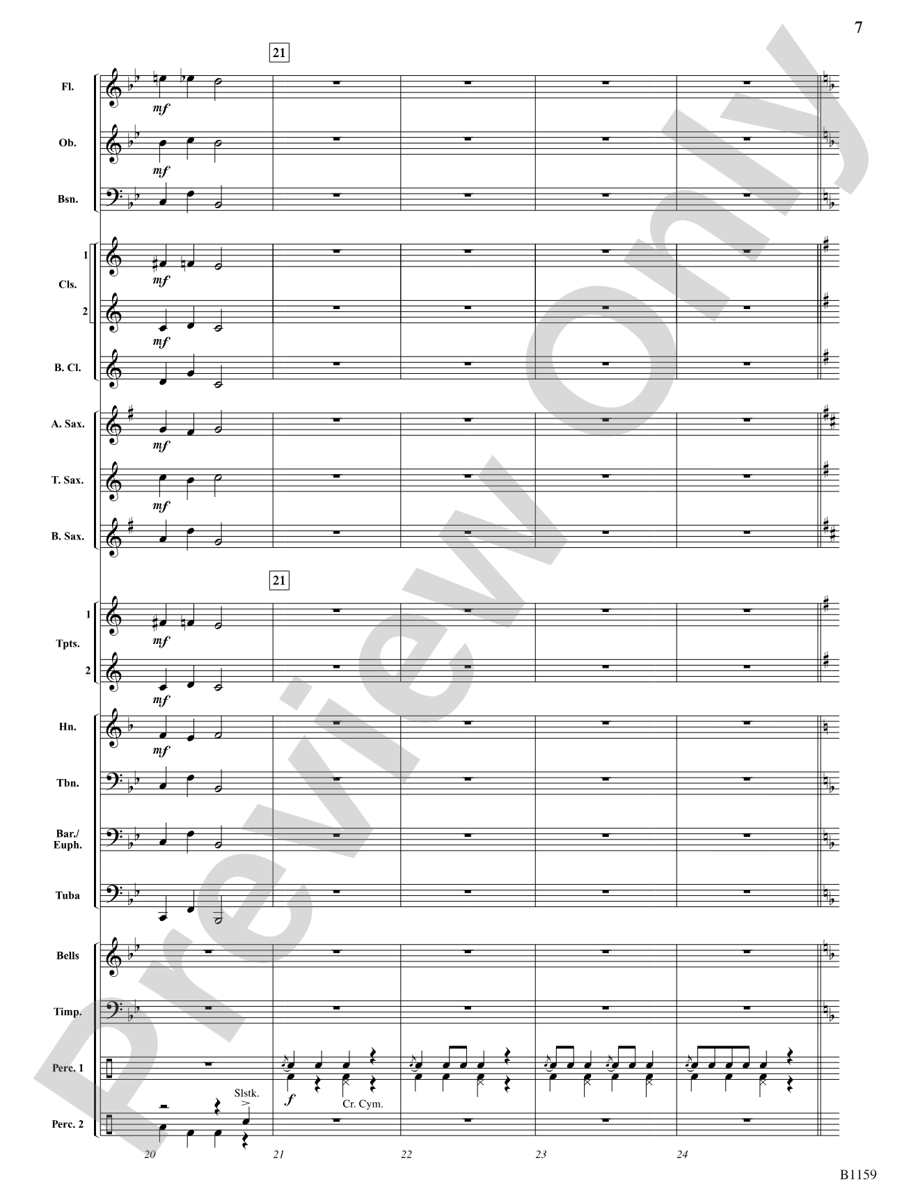 Drums on the Housetop: Concert Band Conductor Score & Parts