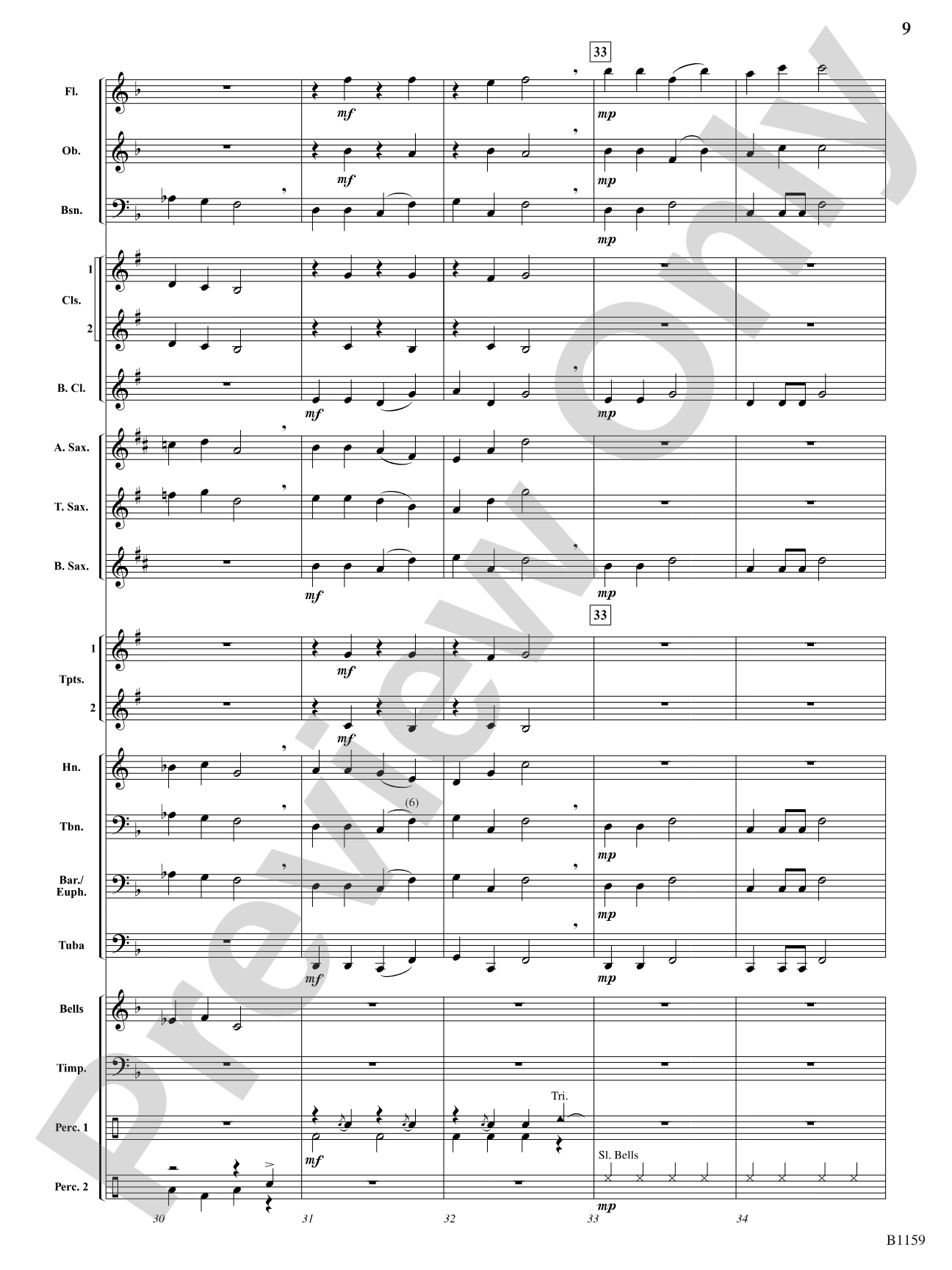 Drums on the Housetop: Concert Band Conductor Score & Parts