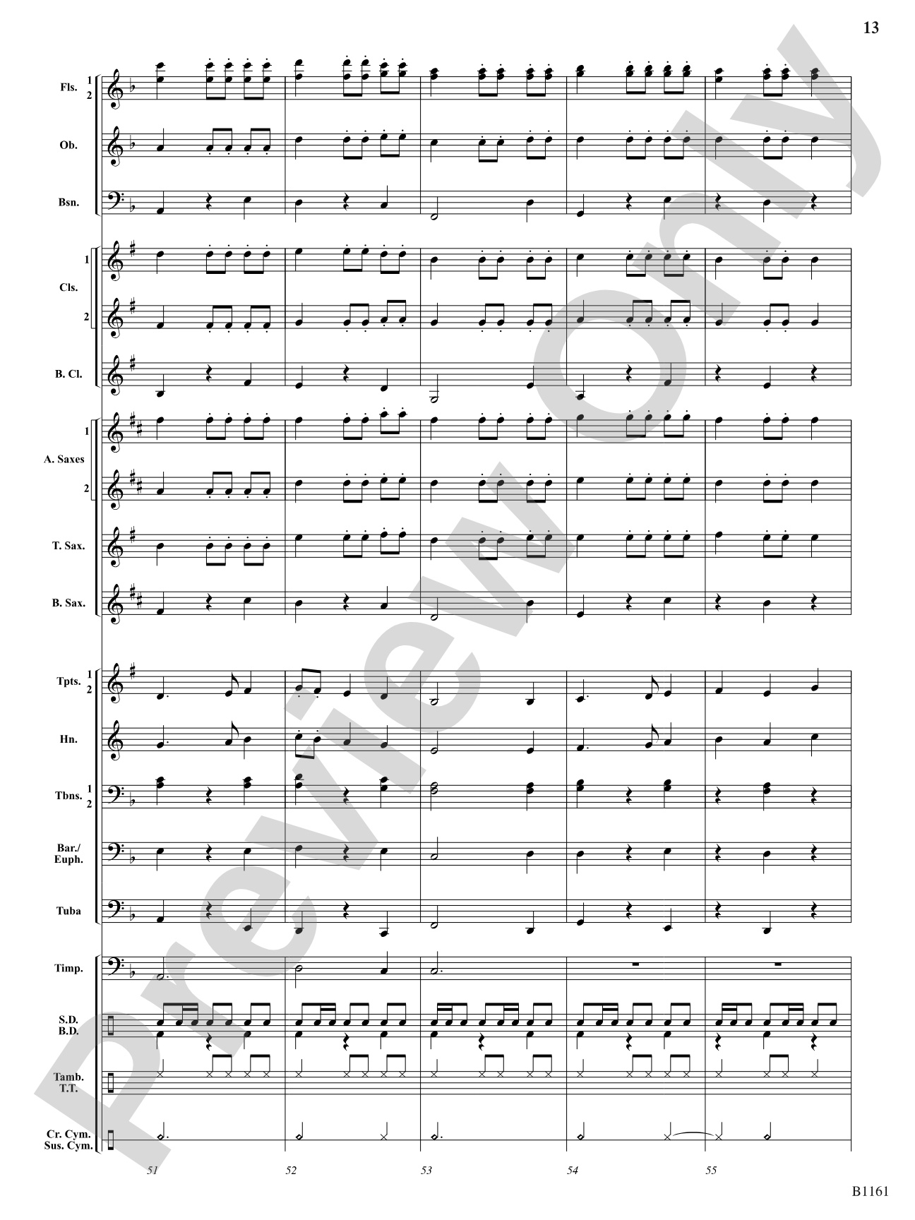 Danse Antiqua: Concert Band Conductor Score & Parts