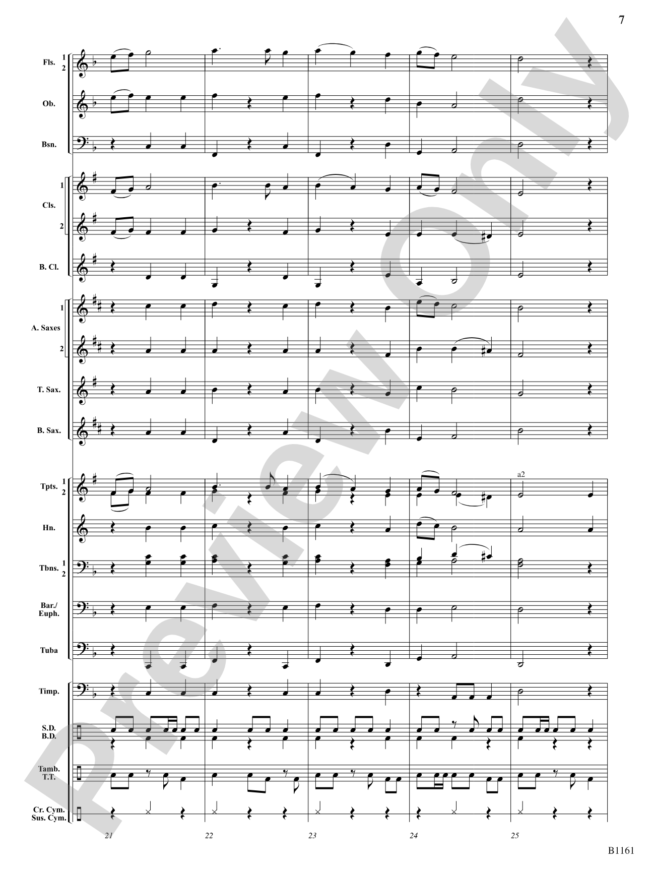 Danse Antiqua: Concert Band Conductor Score & Parts