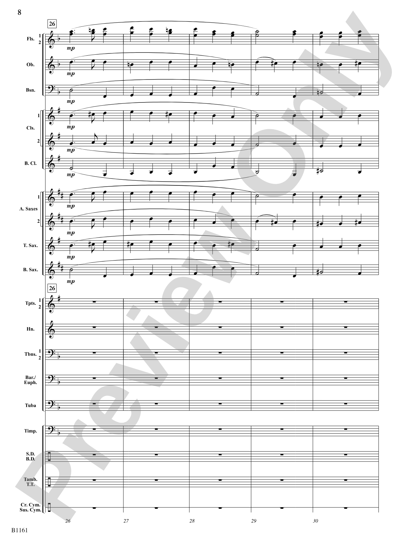 Danse Antiqua: Concert Band Conductor Score & Parts