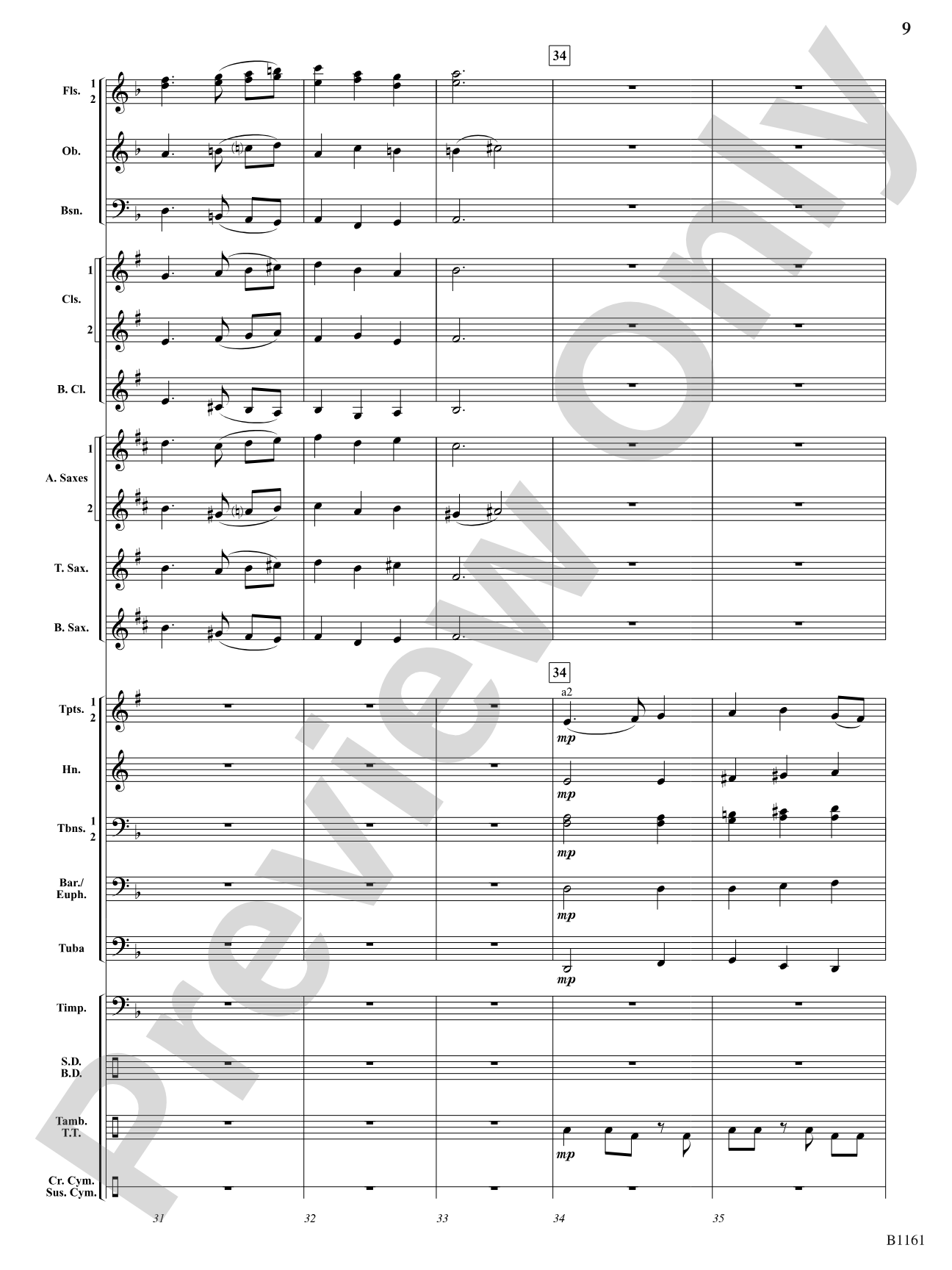 Danse Antiqua: Concert Band Conductor Score & Parts