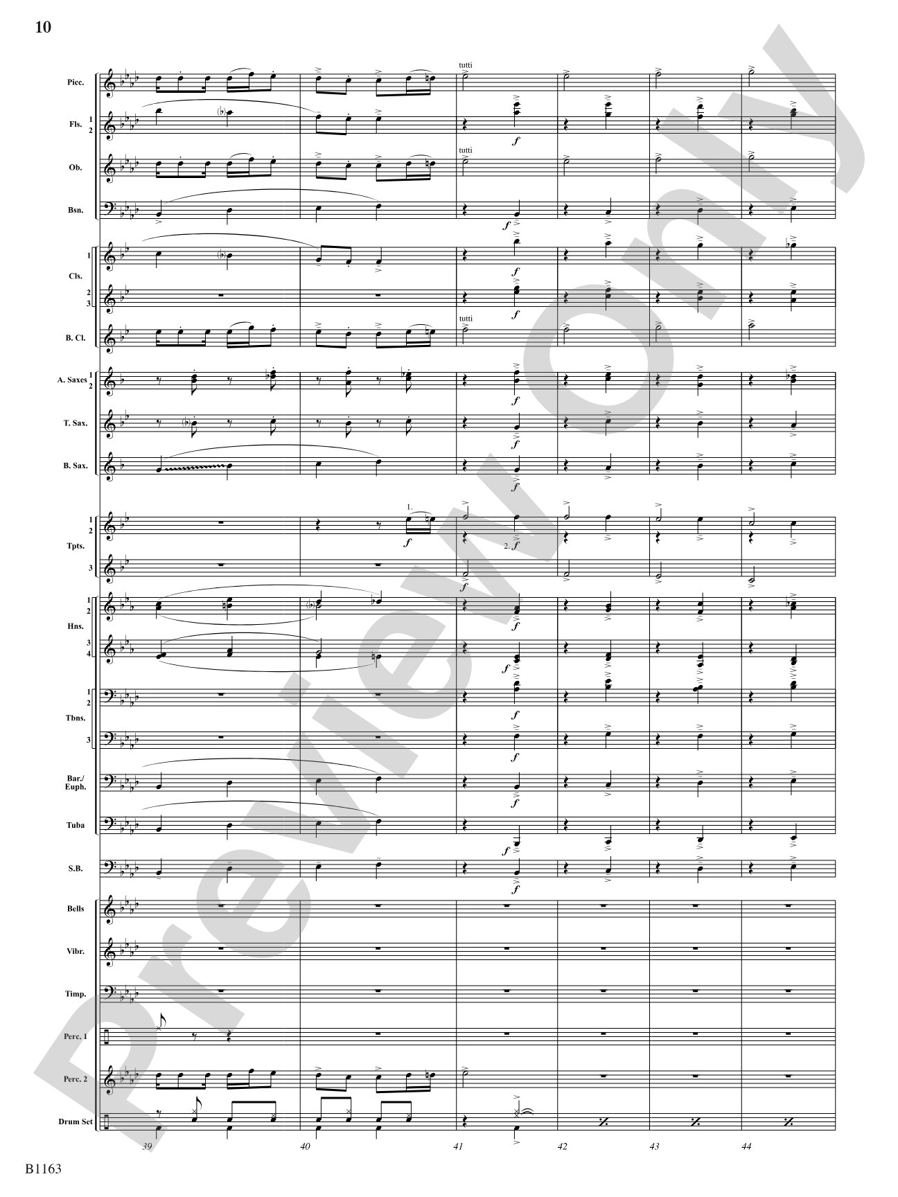 A Touch of Christmas: Suite 1: Concert Band Conductor Score & Parts
