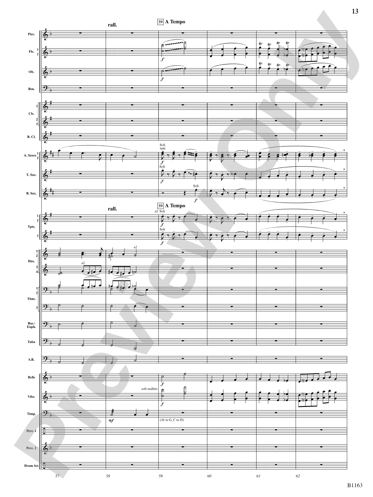 A Touch of Christmas: Suite 1: Concert Band Conductor Score & Parts