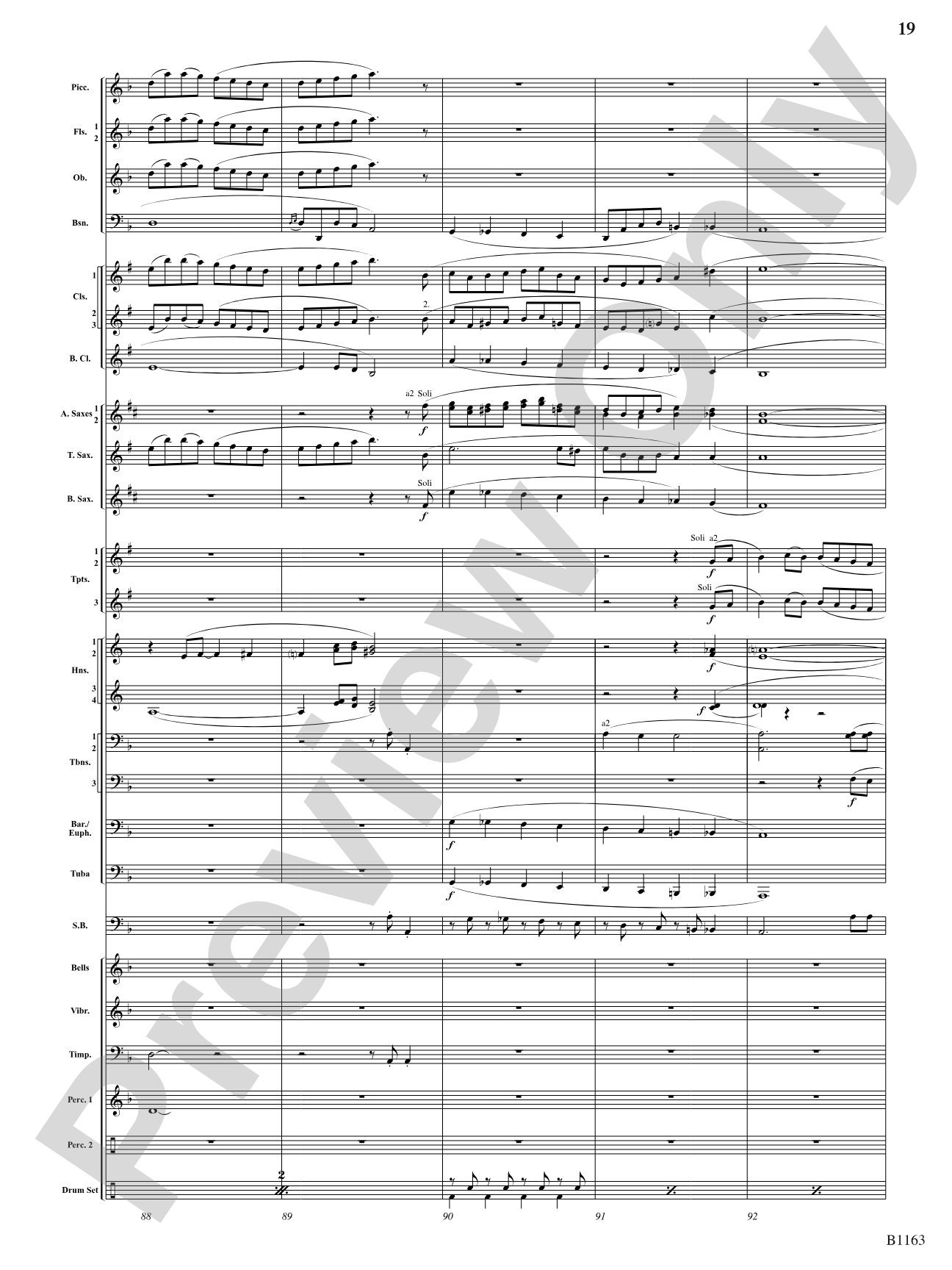 A Touch of Christmas: Suite 1: Concert Band Conductor Score & Parts