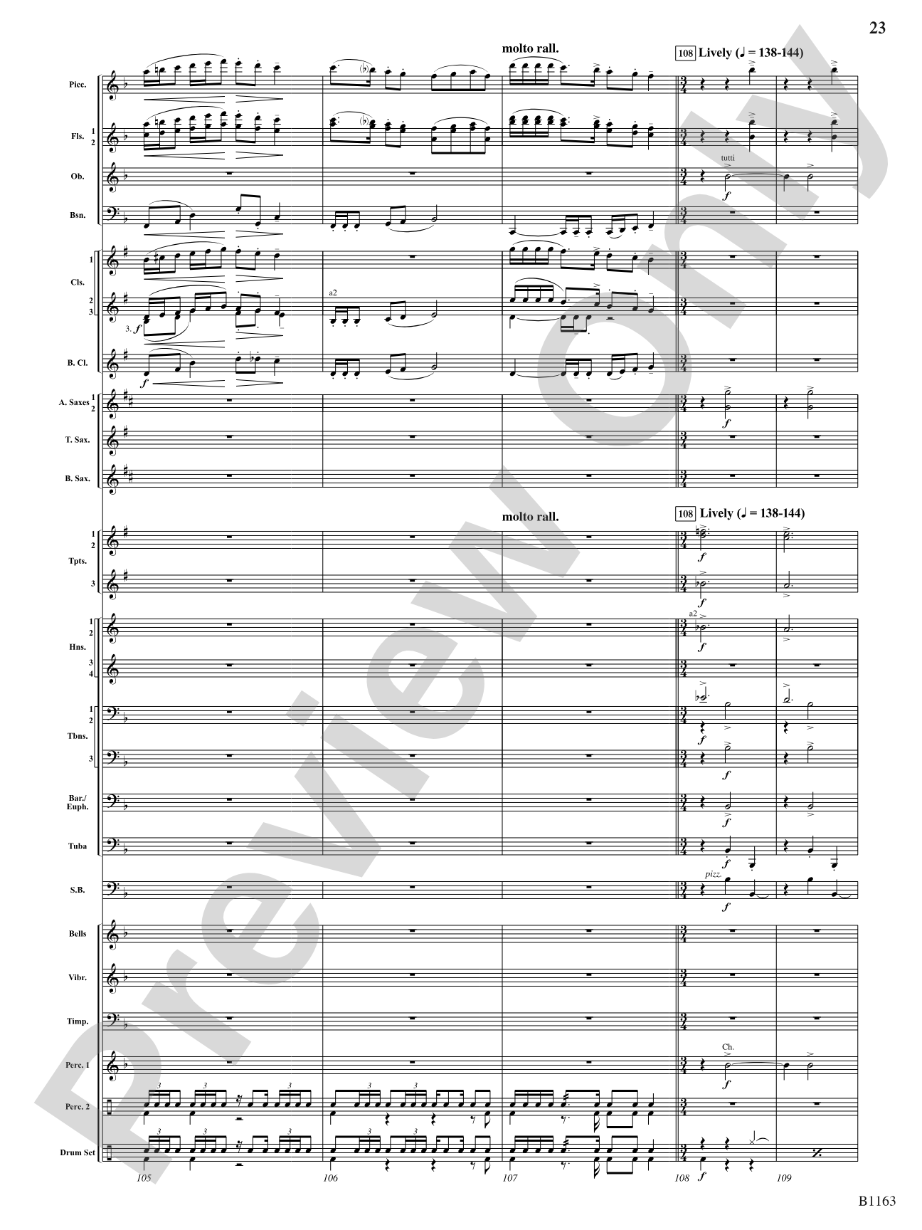 A Touch of Christmas: Suite 1: Concert Band Conductor Score & Parts