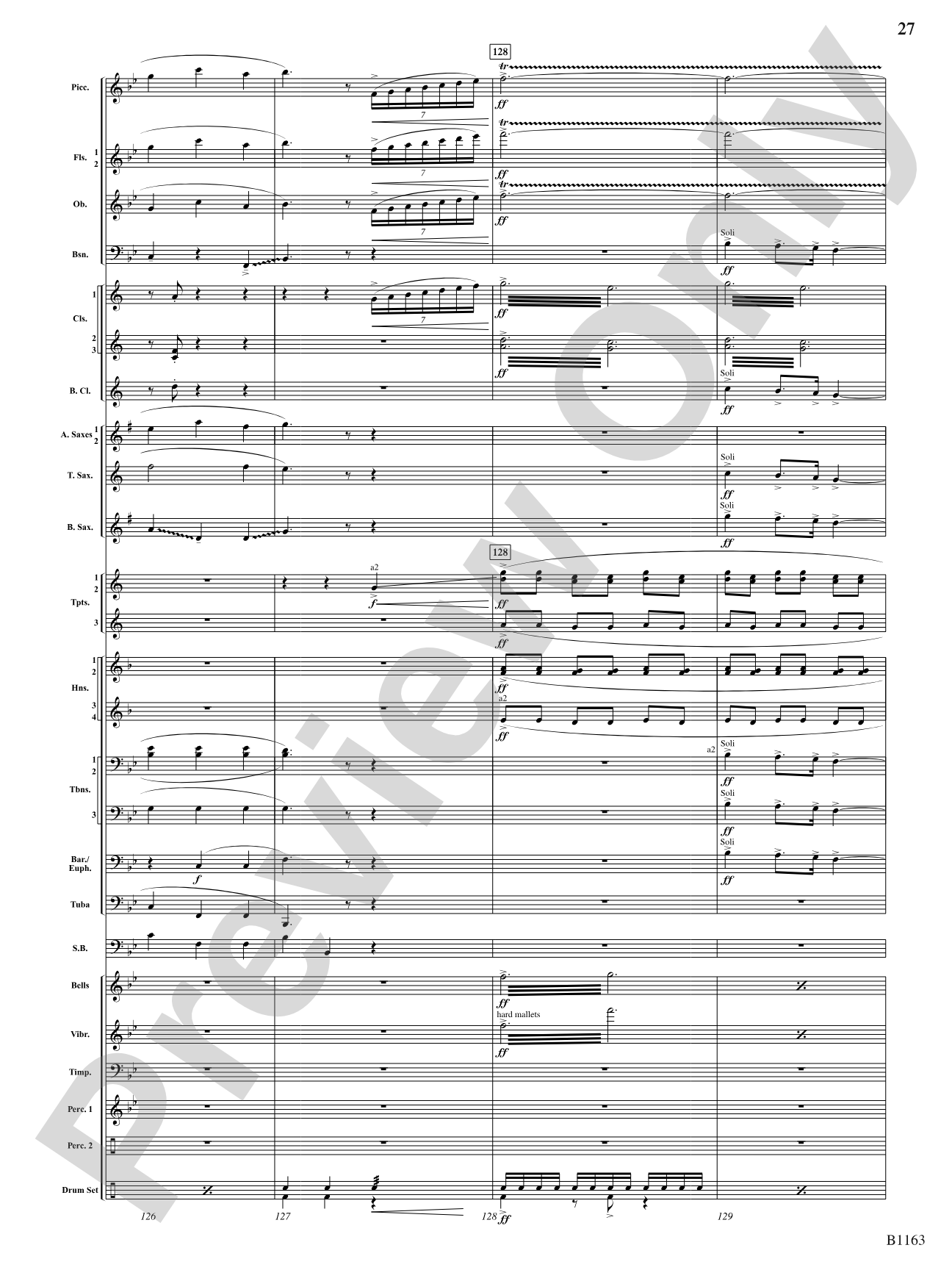 A Touch of Christmas: Suite 1: Concert Band Conductor Score & Parts