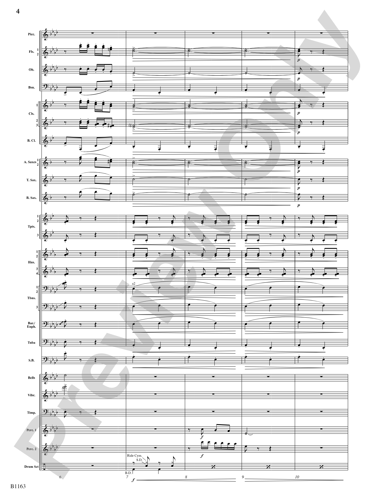 A Touch of Christmas: Suite 1: Concert Band Conductor Score & Parts