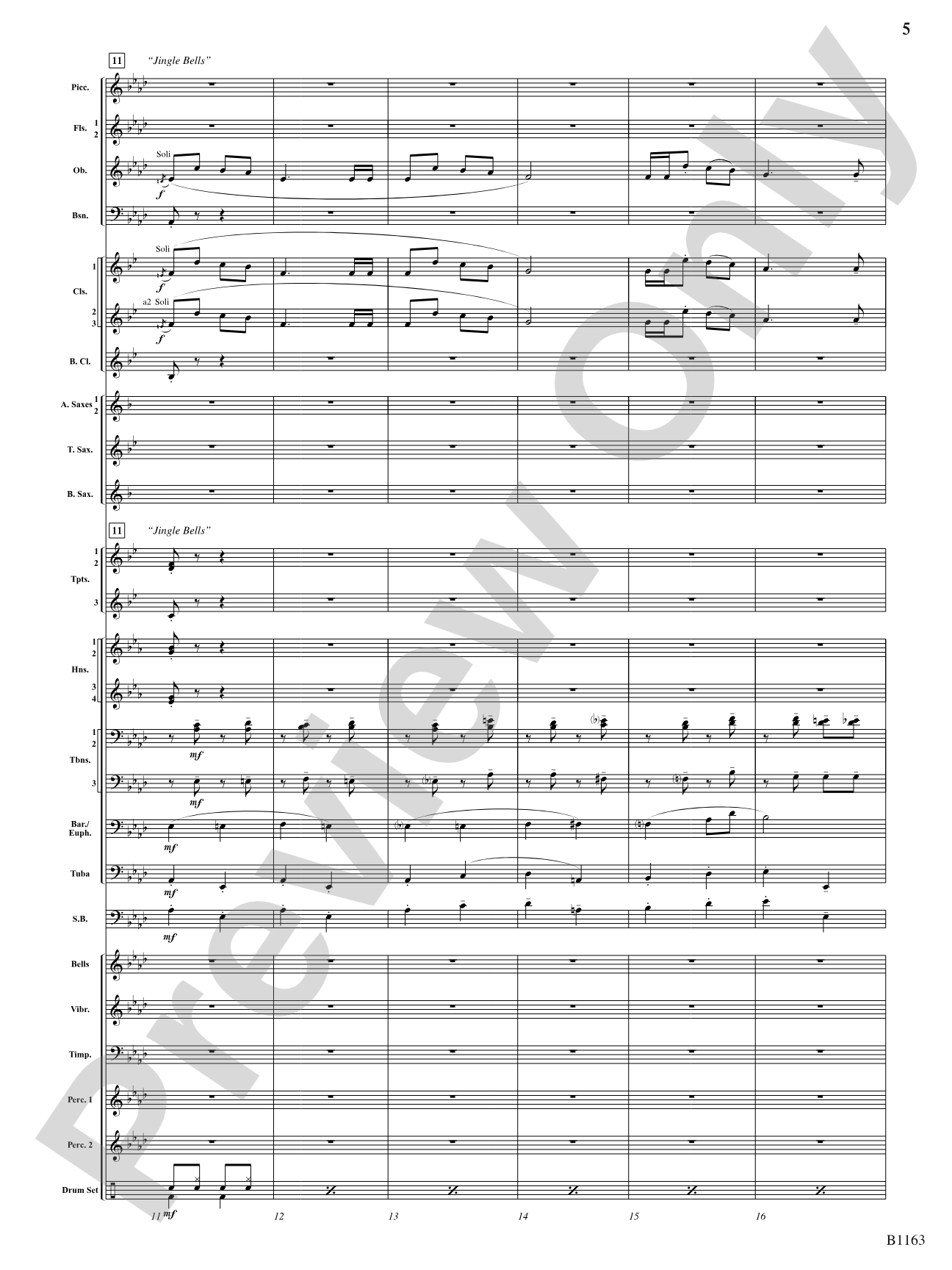 A Touch of Christmas: Suite 1: Concert Band Conductor Score & Parts