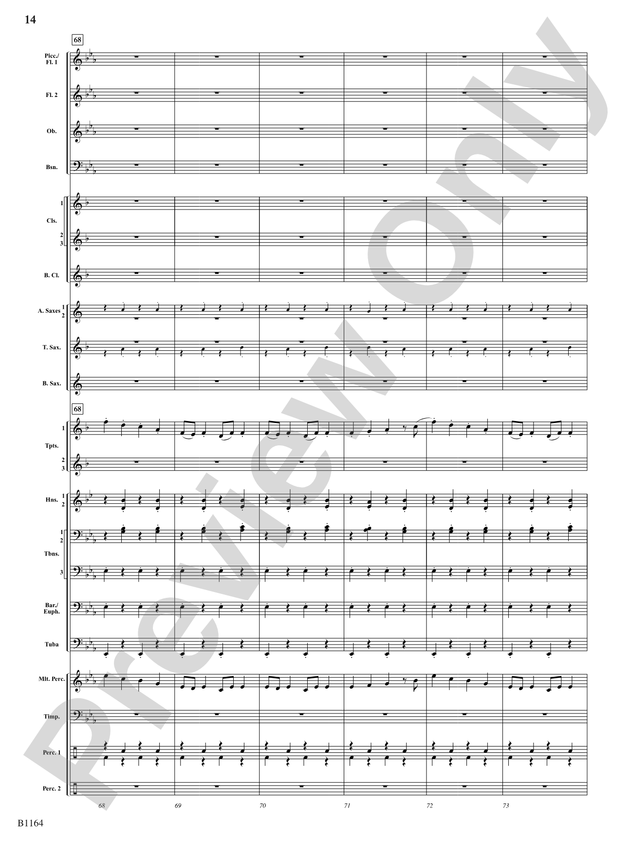 The Mikado (Overture): Concert Band Conductor Score & Parts