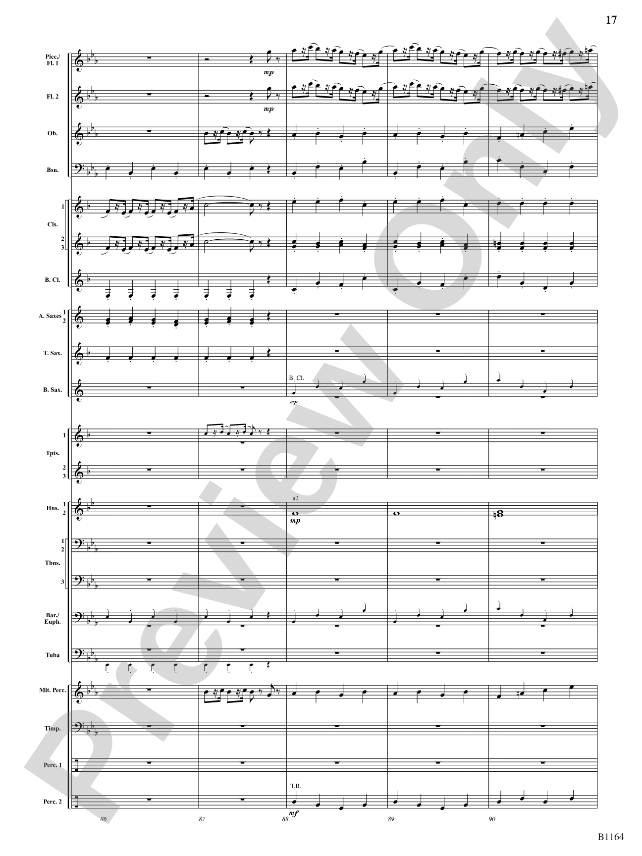 The Mikado (Overture): Concert Band Conductor Score & Parts