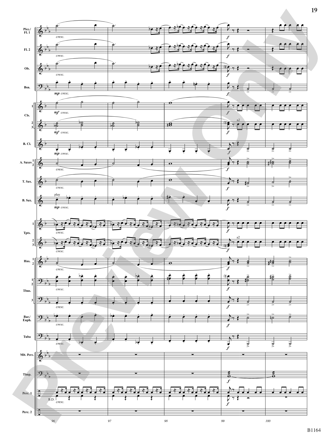 The Mikado (Overture): Concert Band Conductor Score & Parts