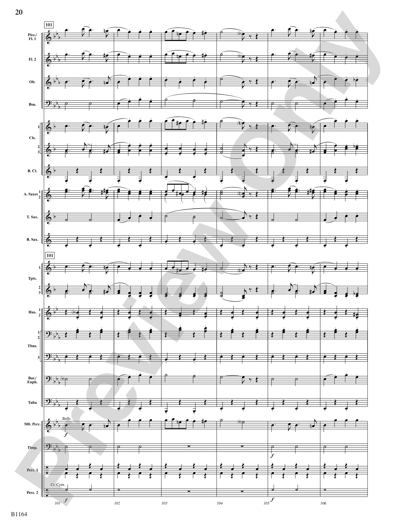 The Mikado (Overture): Concert Band Conductor Score & Parts