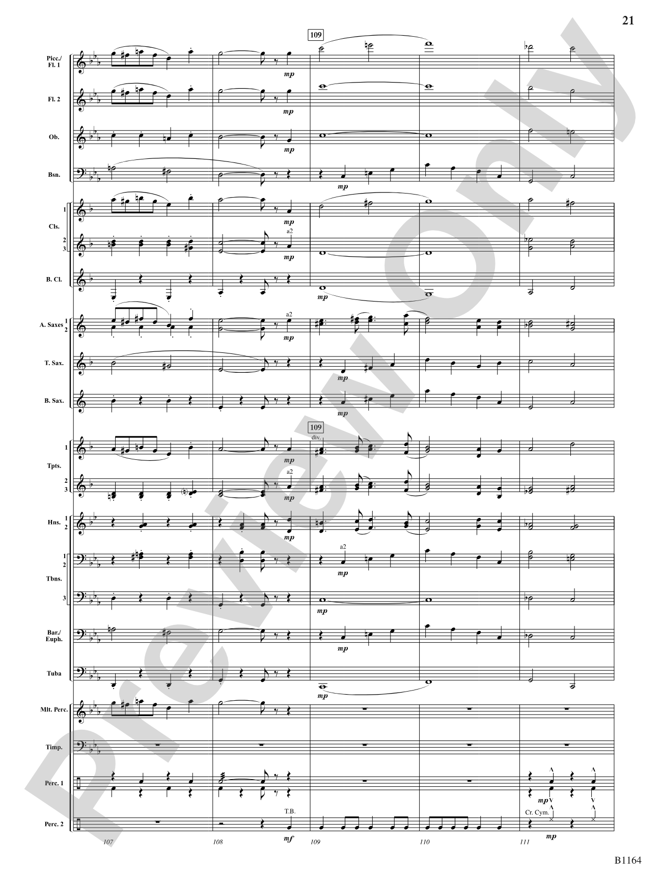 The Mikado (Overture): Concert Band Conductor Score & Parts