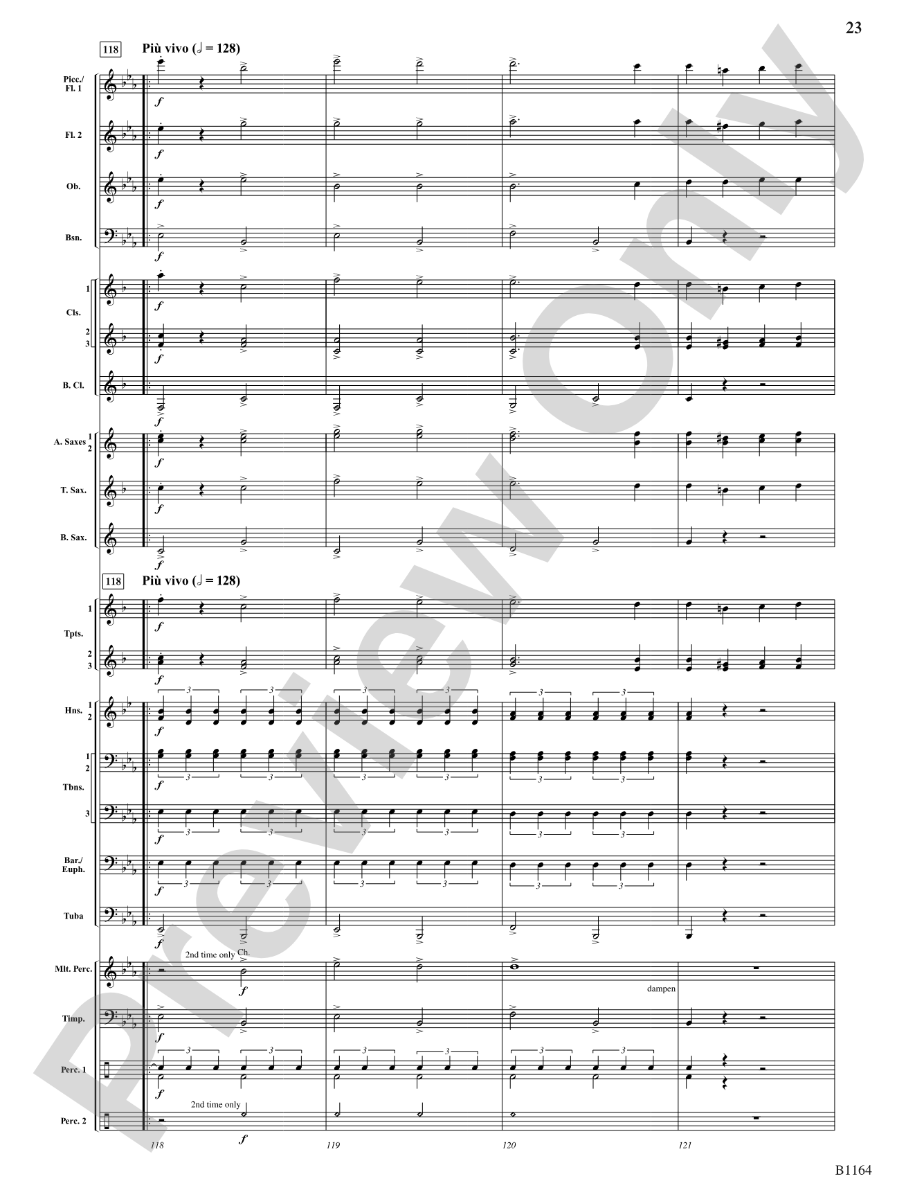 The Mikado (Overture): Concert Band Conductor Score & Parts