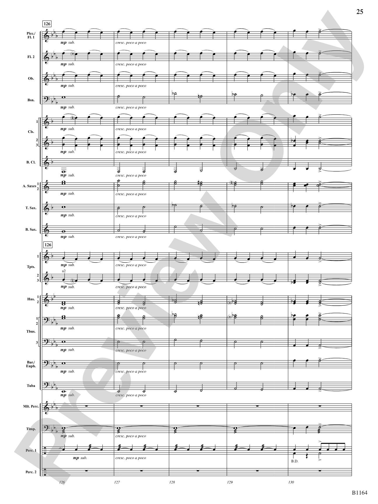 The Mikado (Overture): Concert Band Conductor Score & Parts