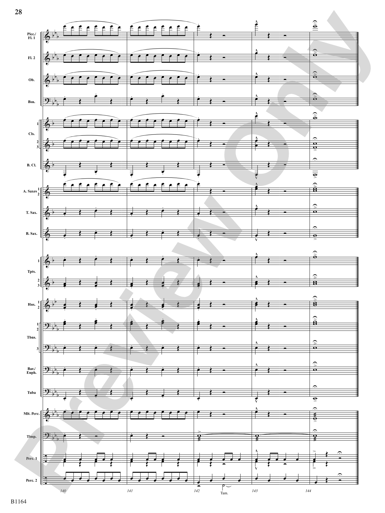 The Mikado (Overture): Concert Band Conductor Score & Parts