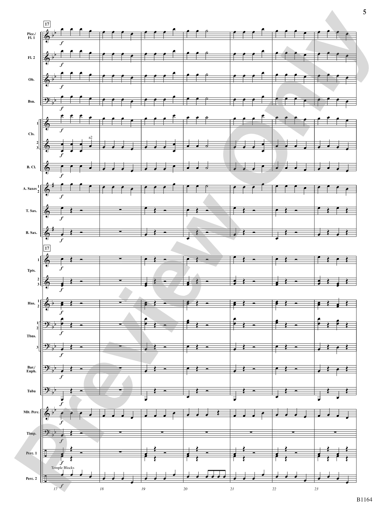 The Mikado (Overture): Concert Band Conductor Score & Parts